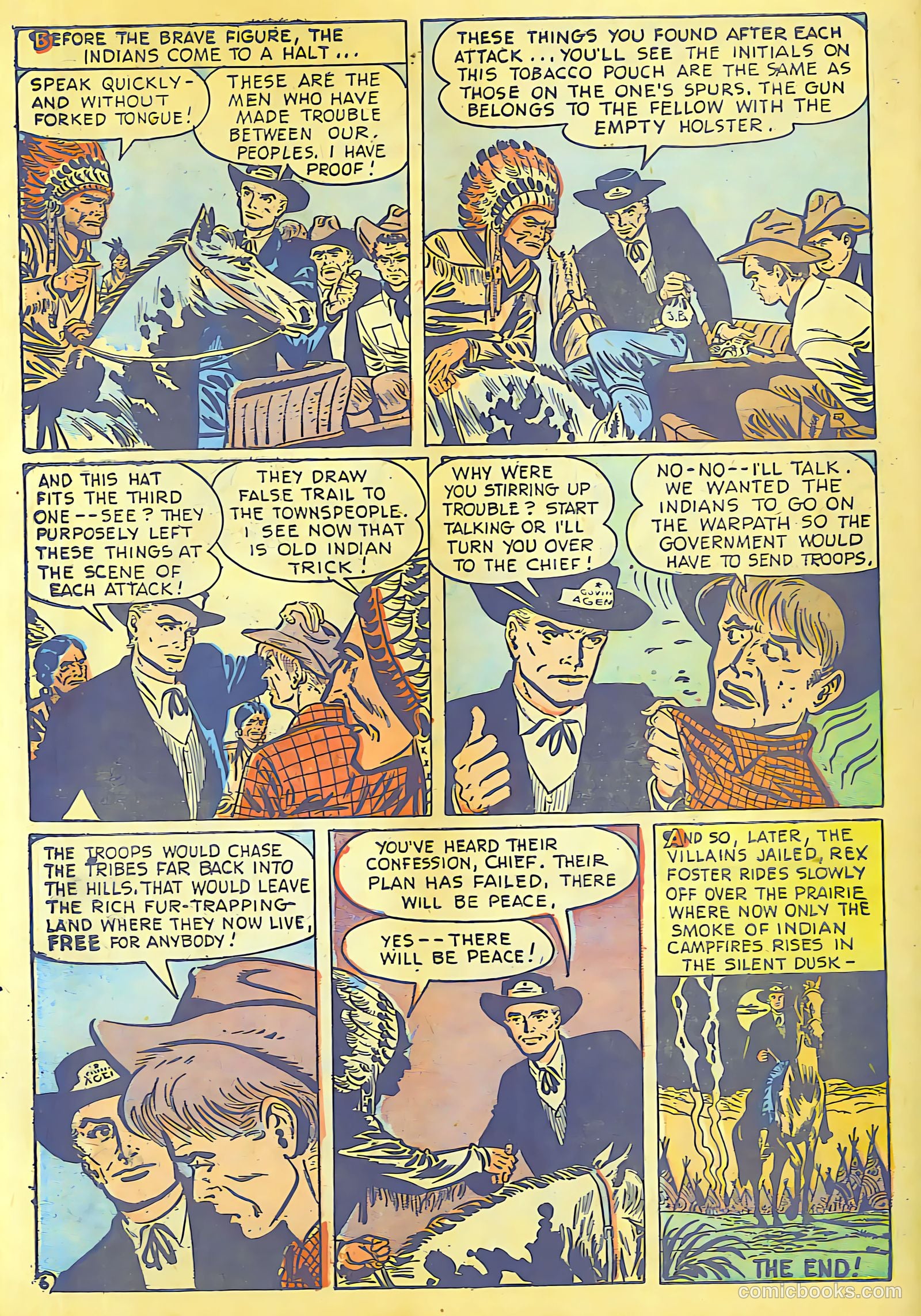 Cow Puncher Comics #6 (1949) — page 37