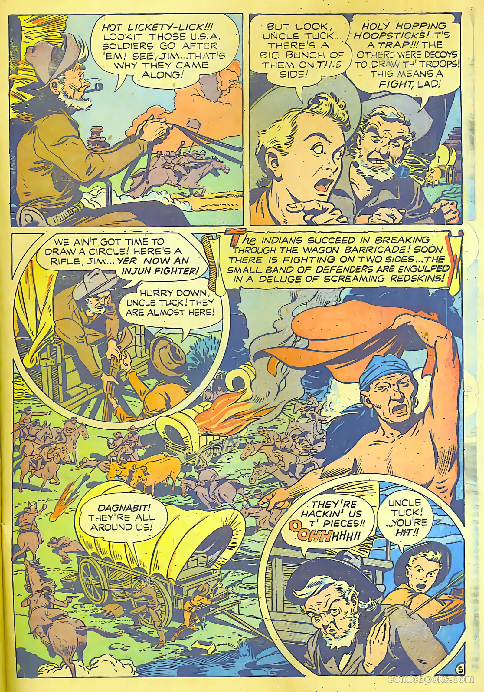 Cow Puncher Comics #6 (1949) — page 42