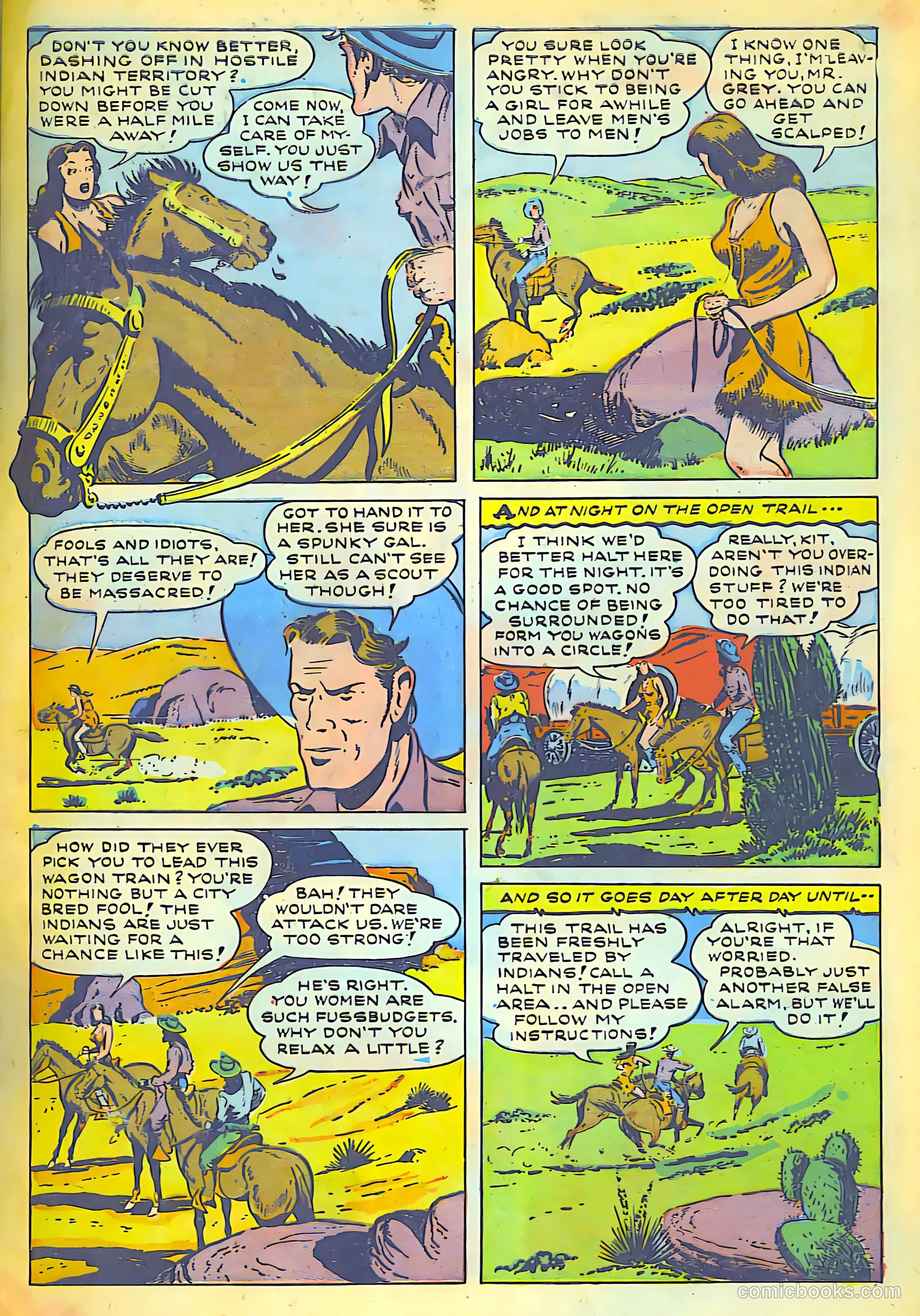 Cow Puncher Comics #7 (1949) — page 4