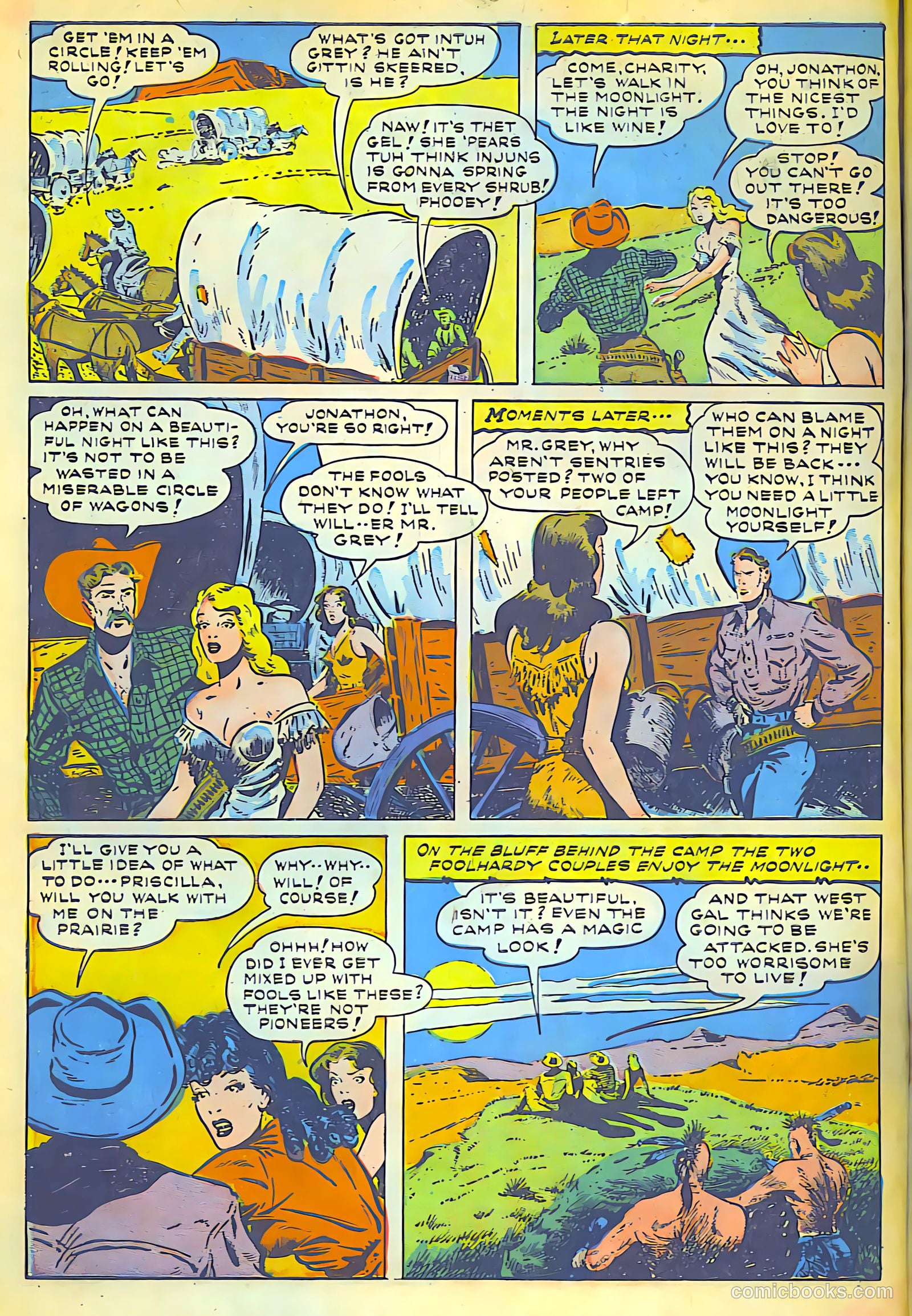 Cow Puncher Comics #7 (1949) — page 5