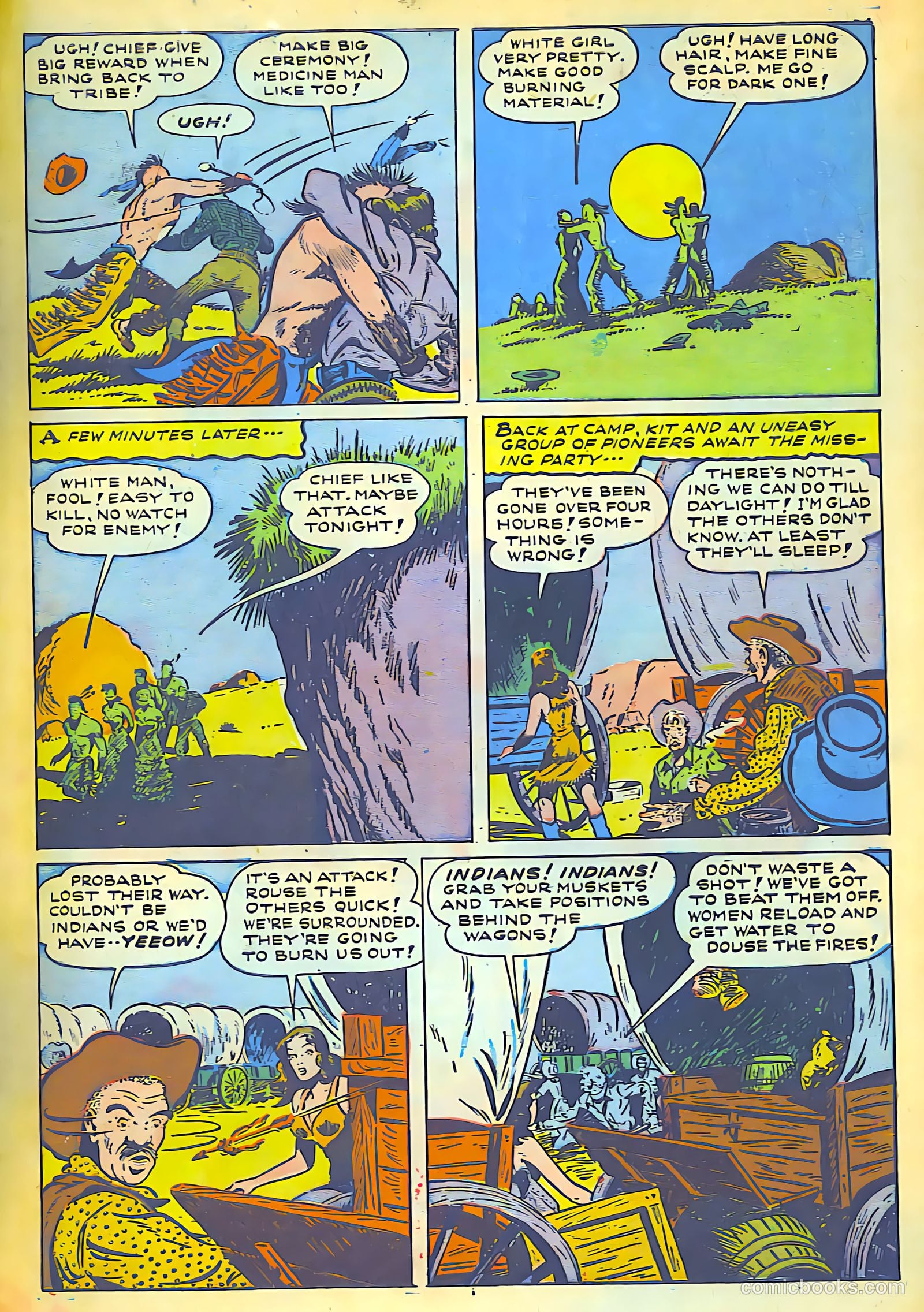 Cow Puncher Comics #7 (1949) — page 6