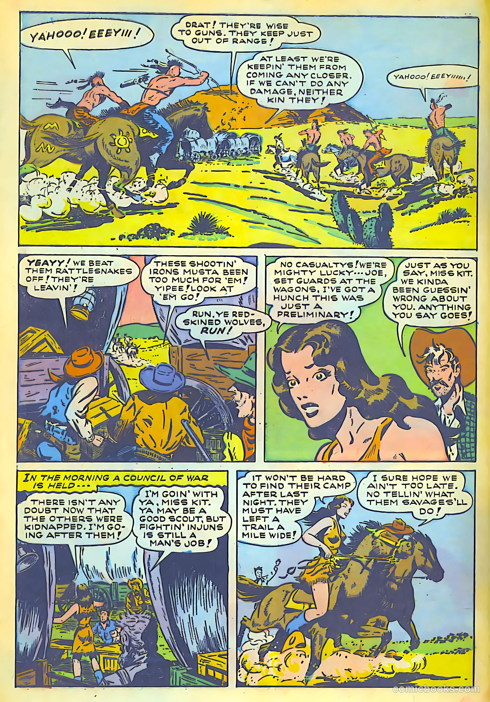 Cow Puncher Comics #7 (1949) — page 7