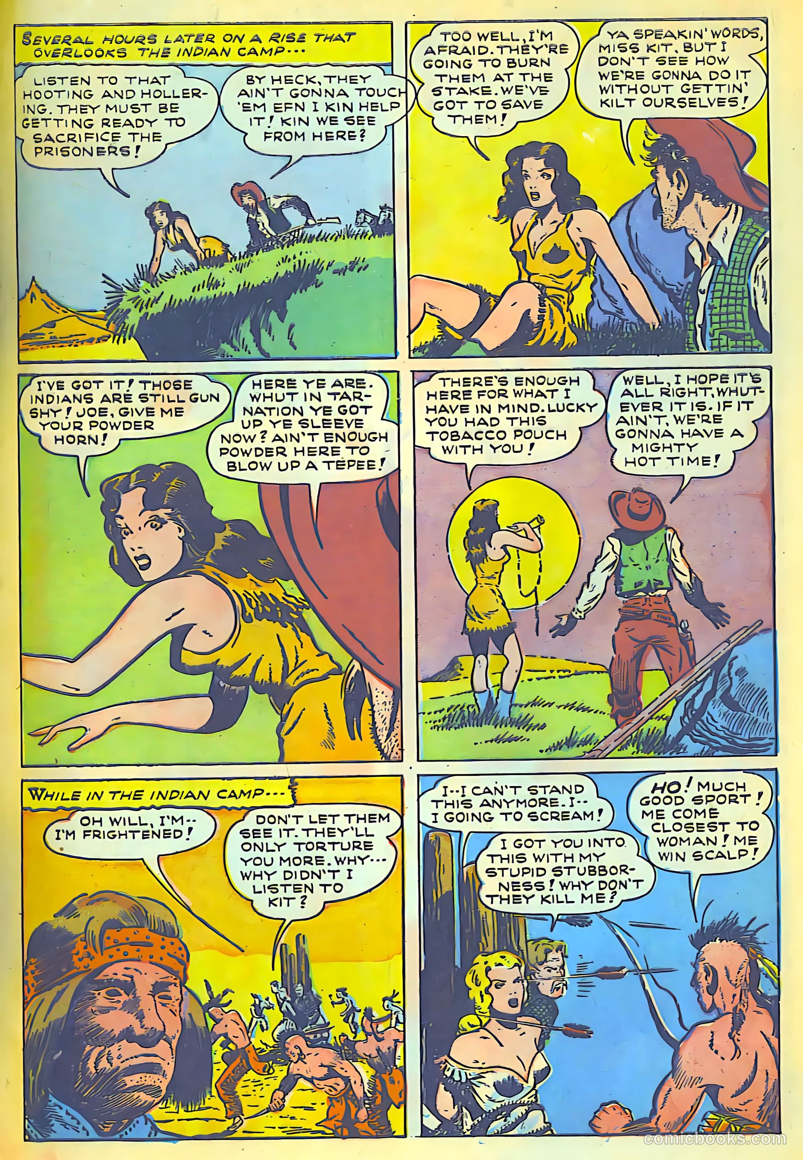 Cow Puncher Comics #7 (1949) — page 8
