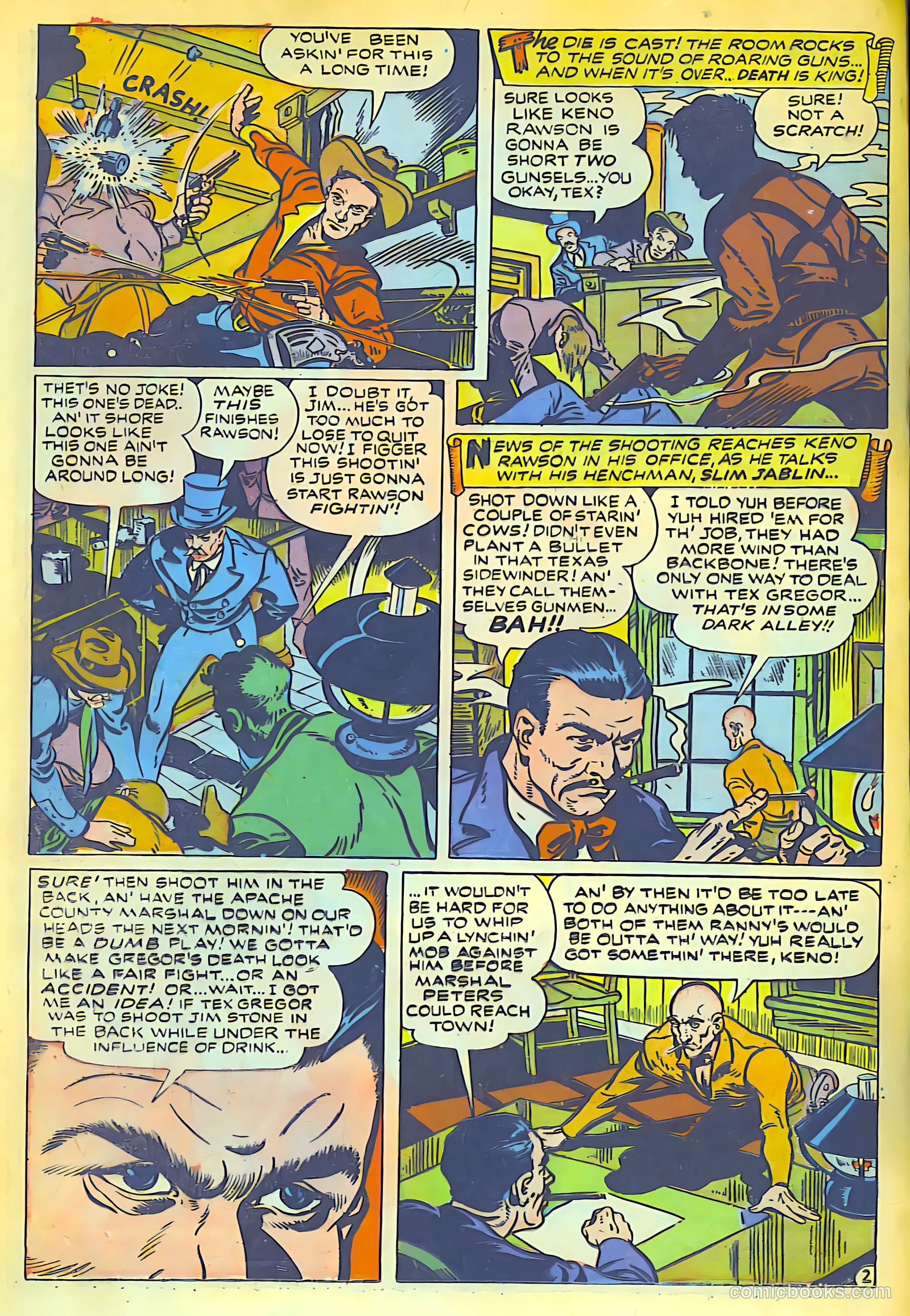 Cow Puncher Comics #7 (1949) — page 14