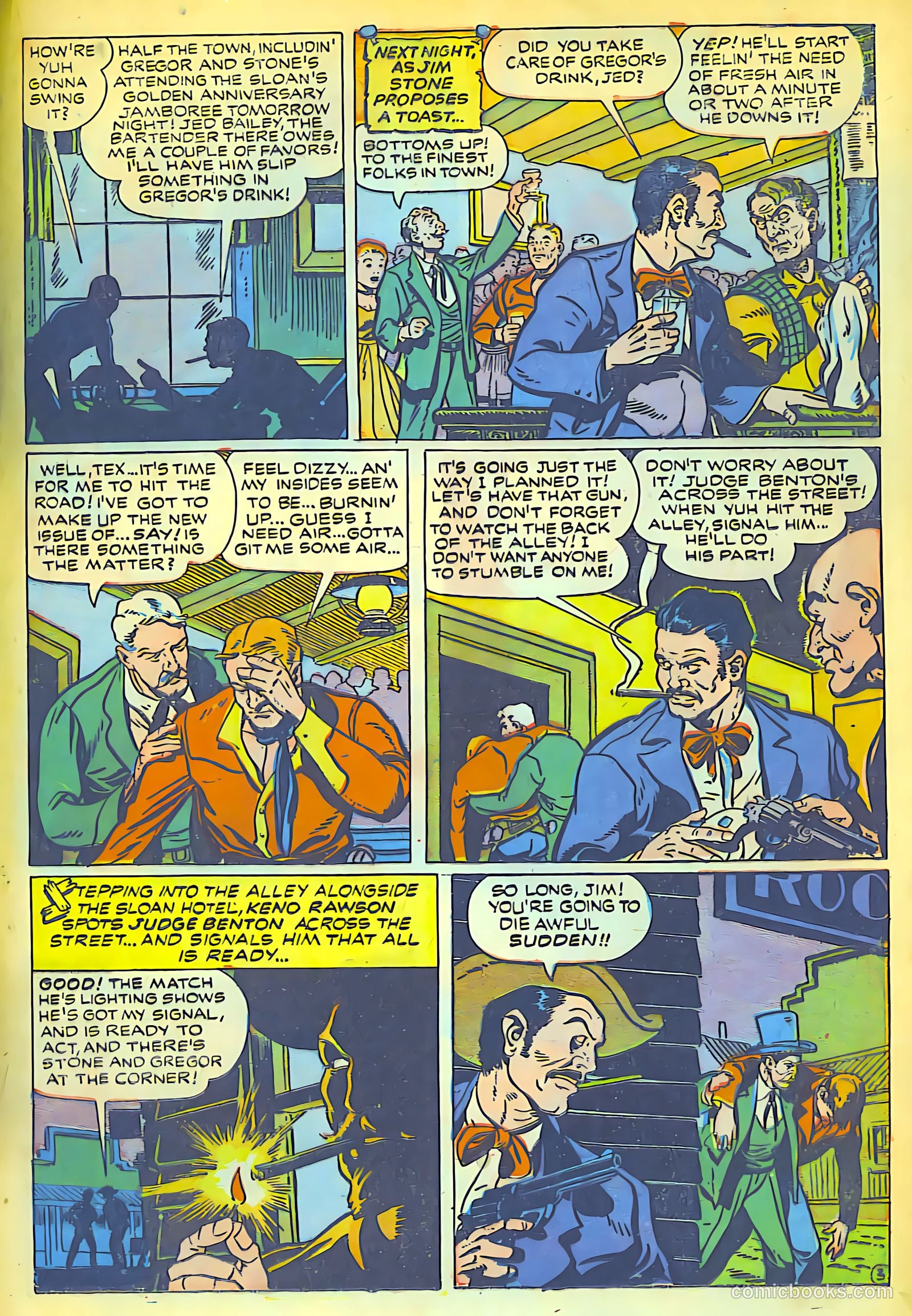 Cow Puncher Comics #7 (1949) — page 15