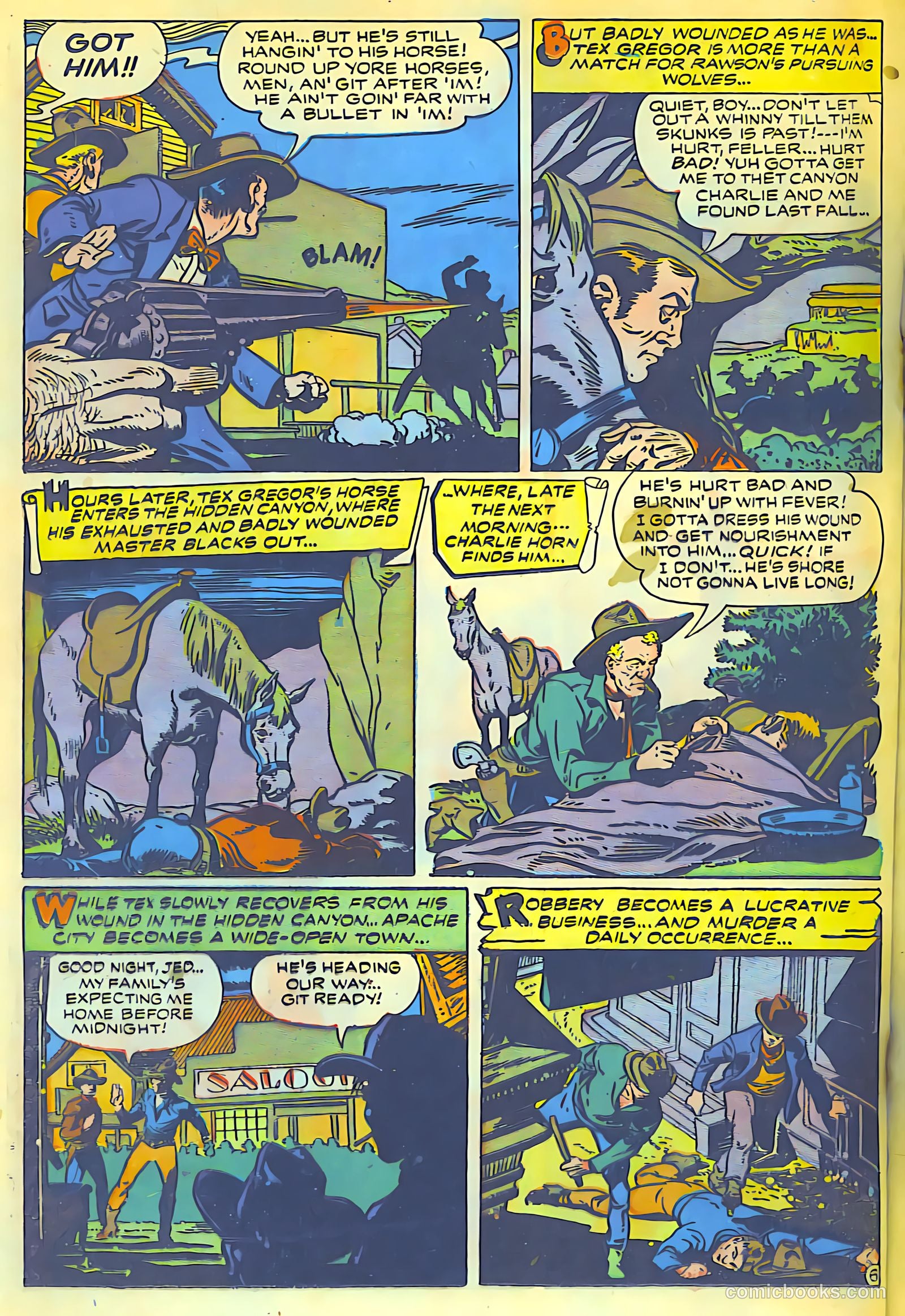 Cow Puncher Comics #7 (1949) — page 18