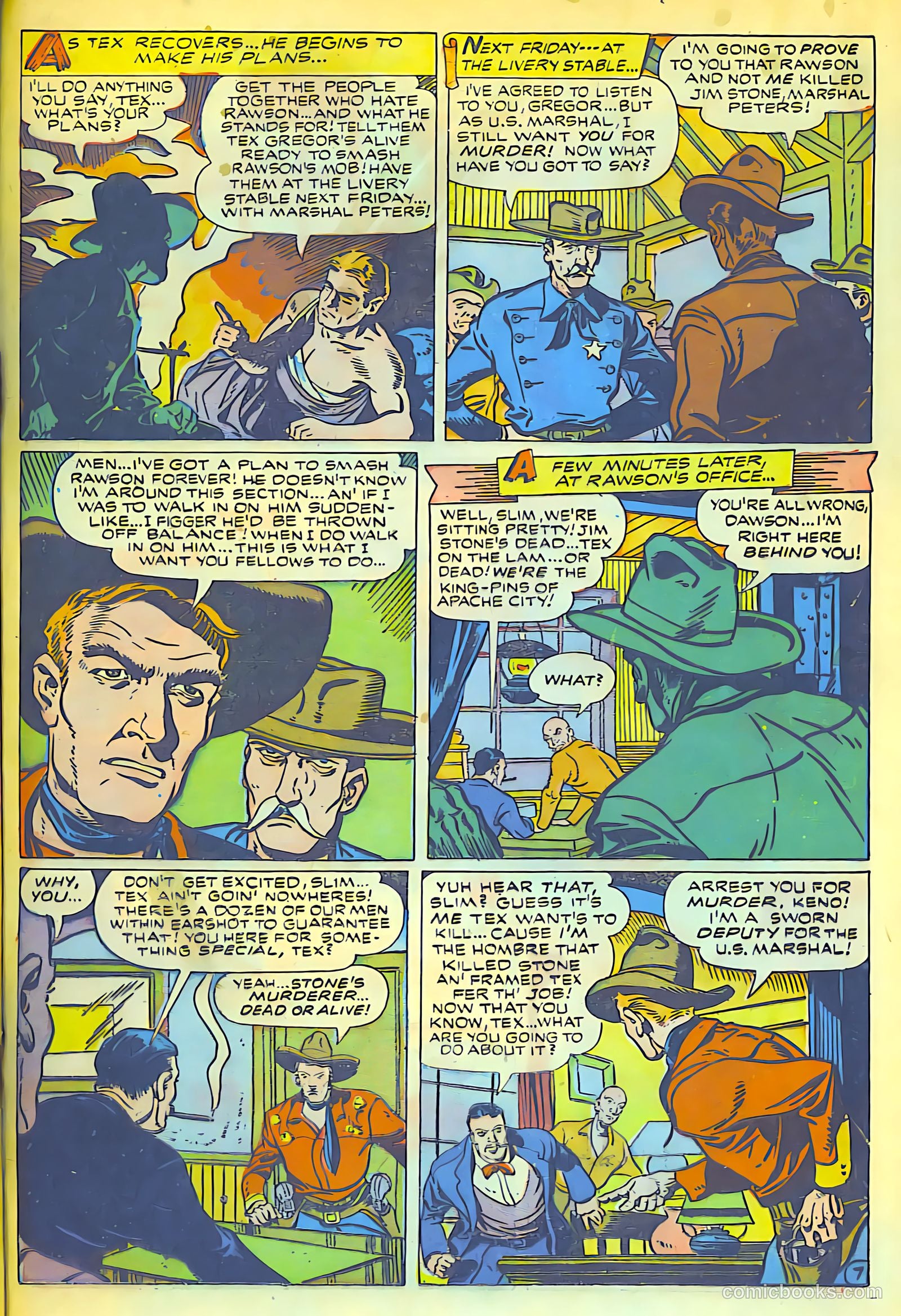 Cow Puncher Comics #7 (1949) — page 19