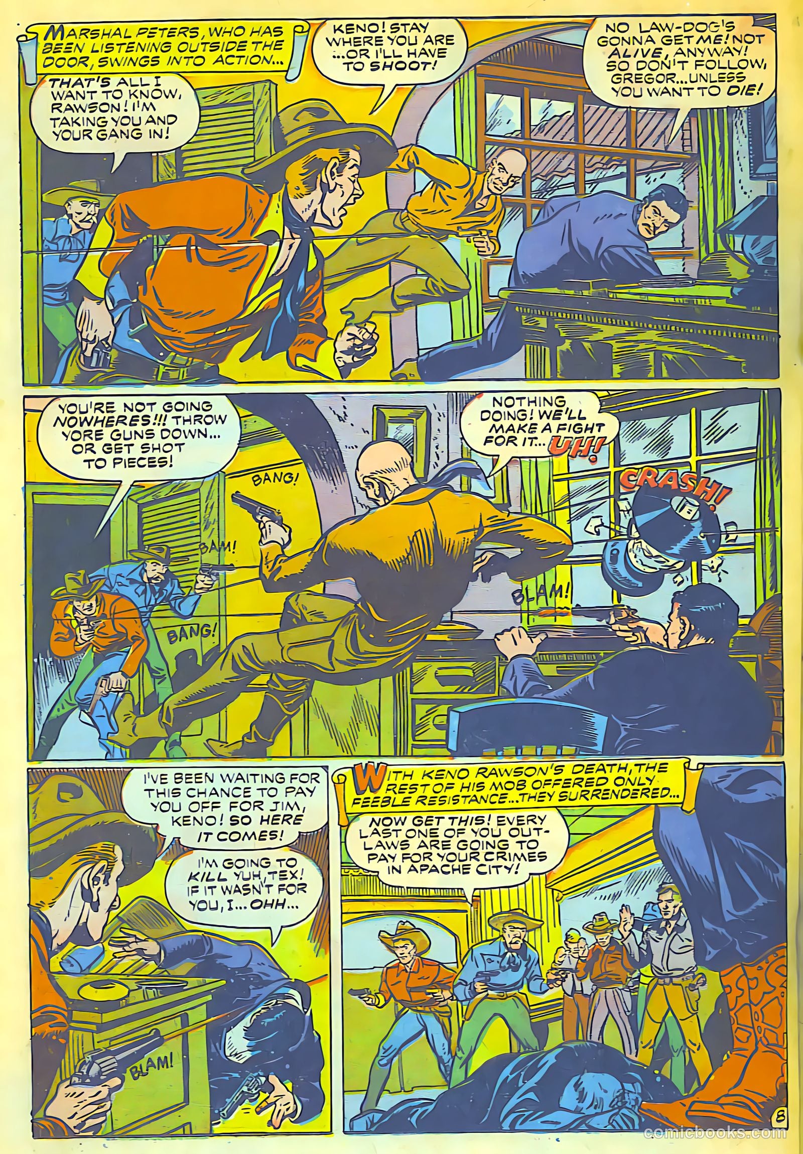 Cow Puncher Comics #7 (1949) — page 20