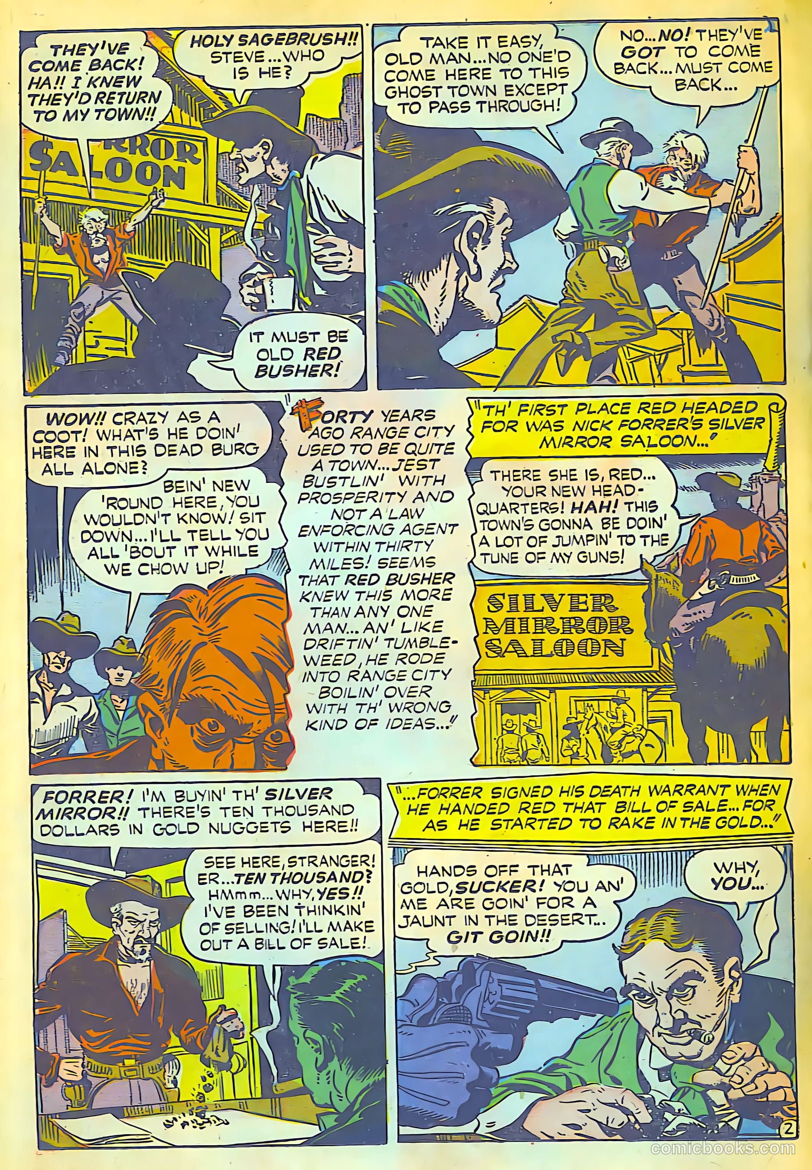 Cow Puncher Comics #7 (1949) — page 22