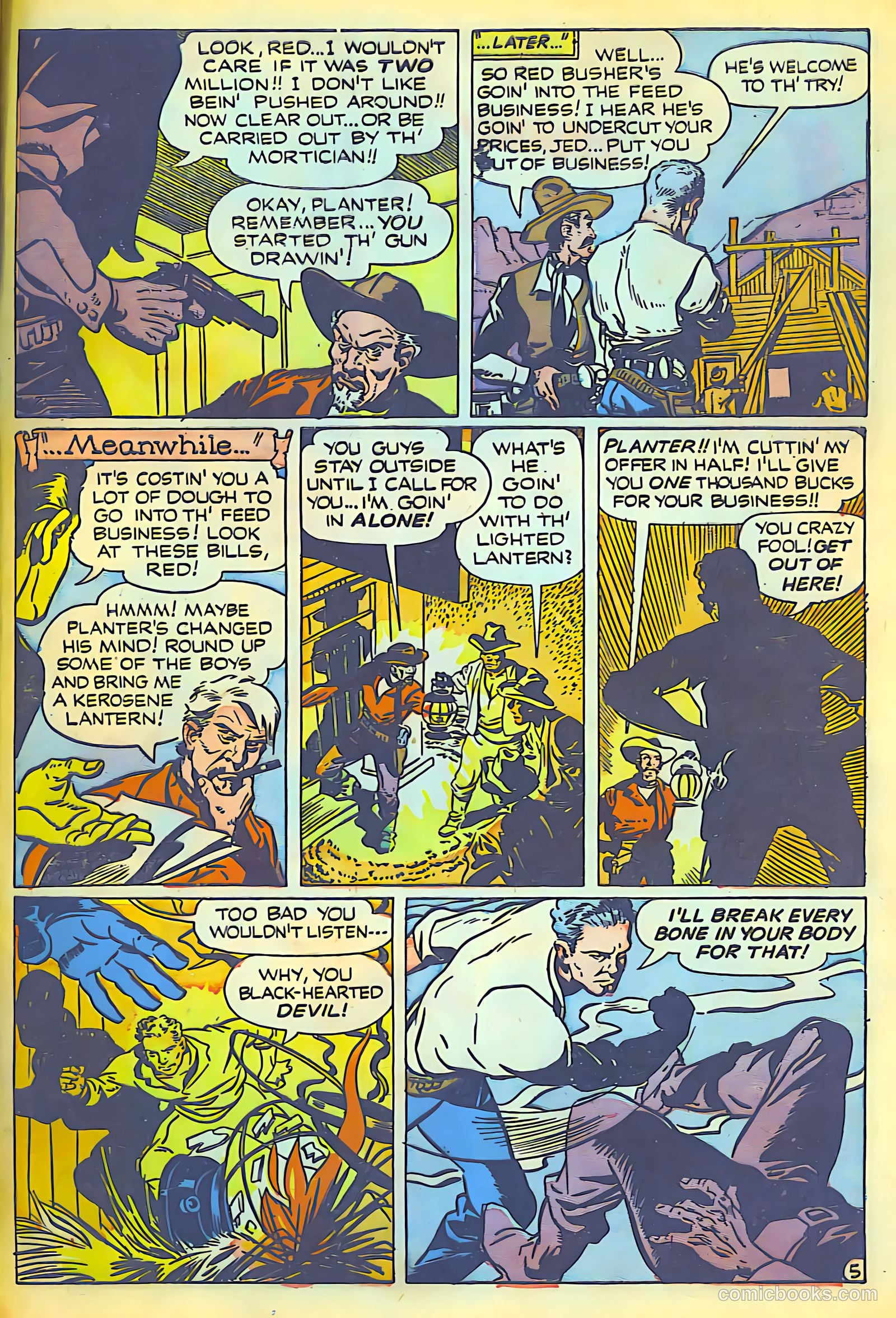 Cow Puncher Comics #7 (1949) — page 25