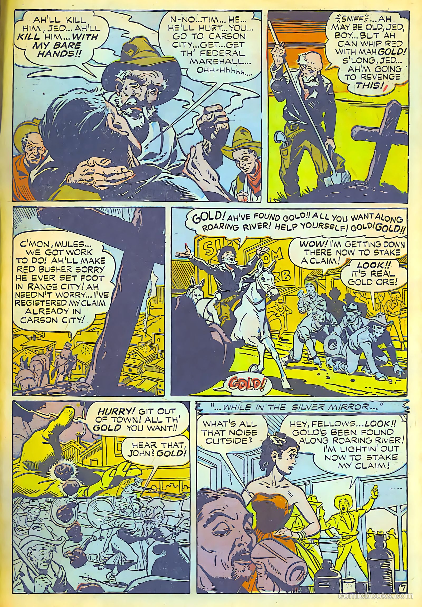 Cow Puncher Comics #7 (1949) — page 27