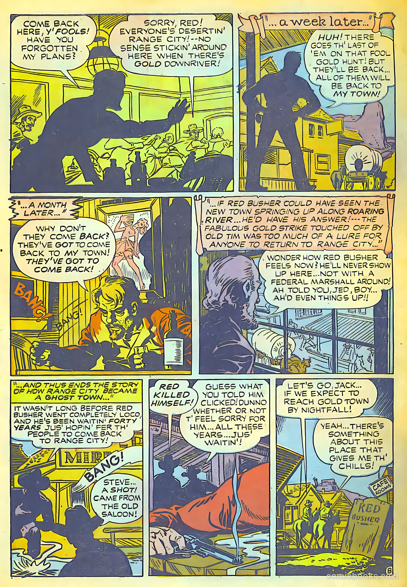 Cow Puncher Comics #7 (1949) — page 28