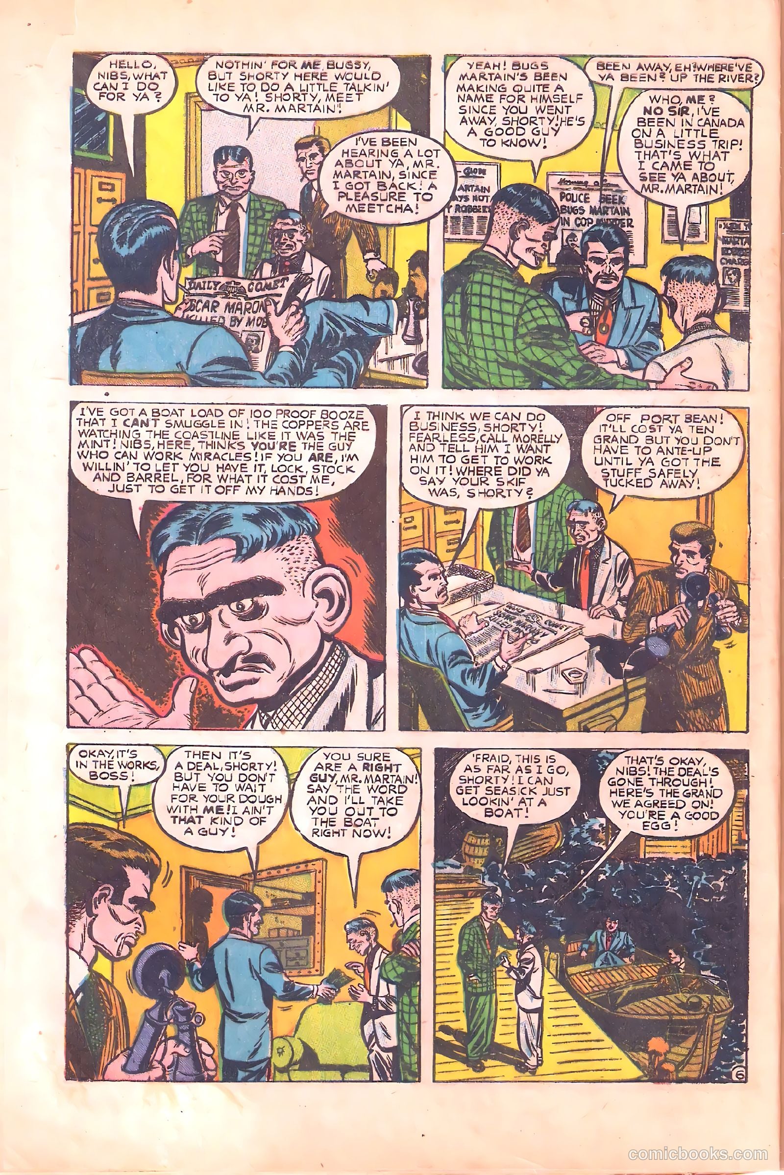 Cowboy Comics #42 (1948, Lev Gleason Publications, Inc.) — page 8 of 53