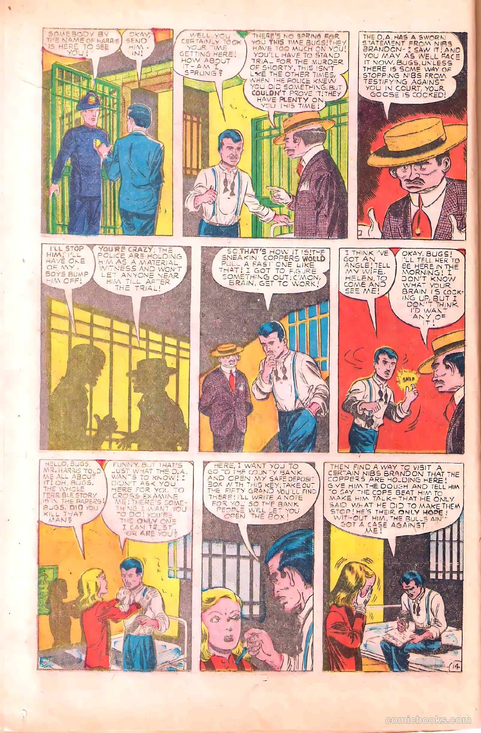 Cowboy Comics #42 (1948, Lev Gleason Publications, Inc.) — page 16 of 53
