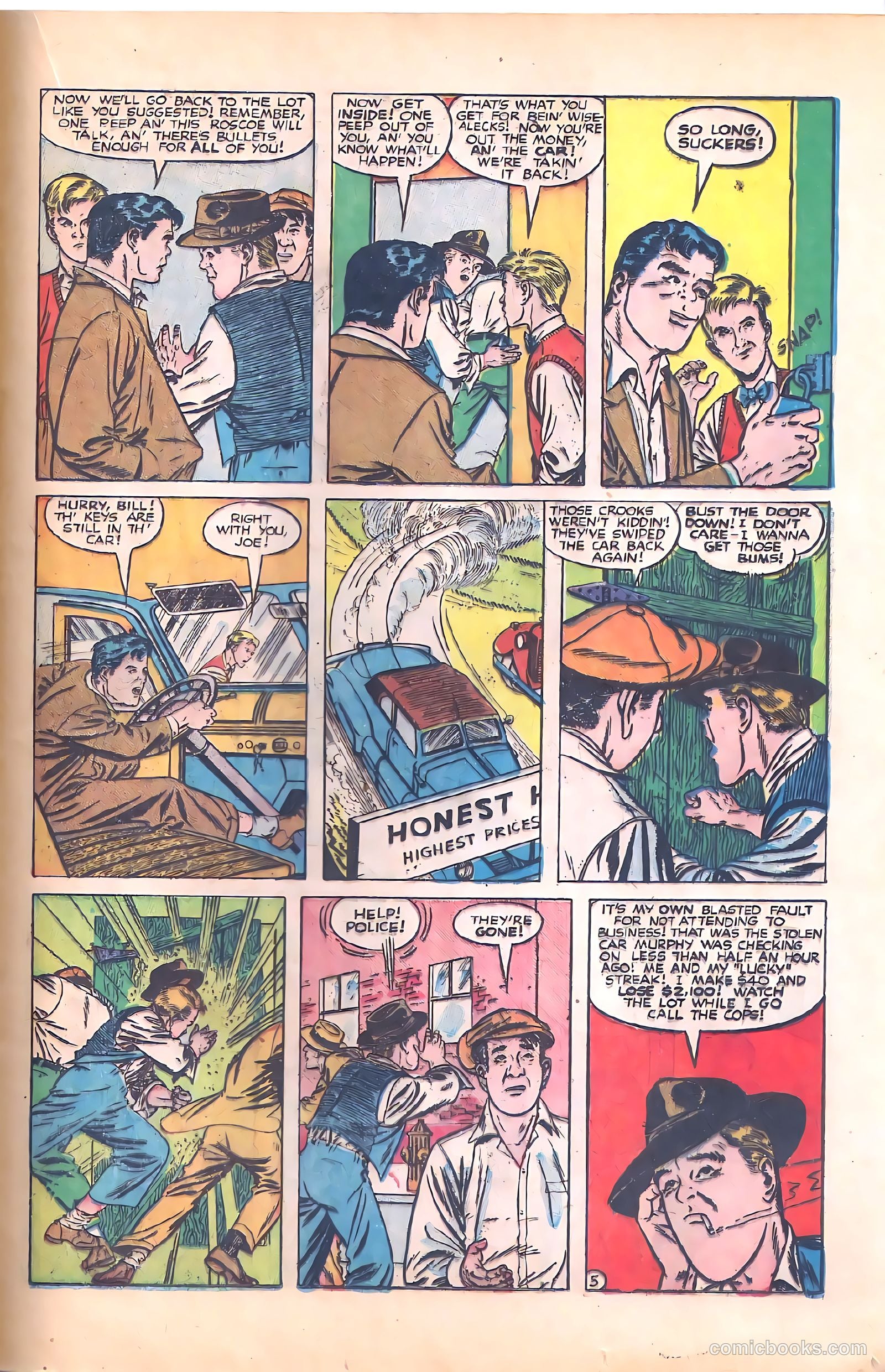Cowboy Comics #42 (1948, Lev Gleason Publications, Inc.) — page 36 of 53