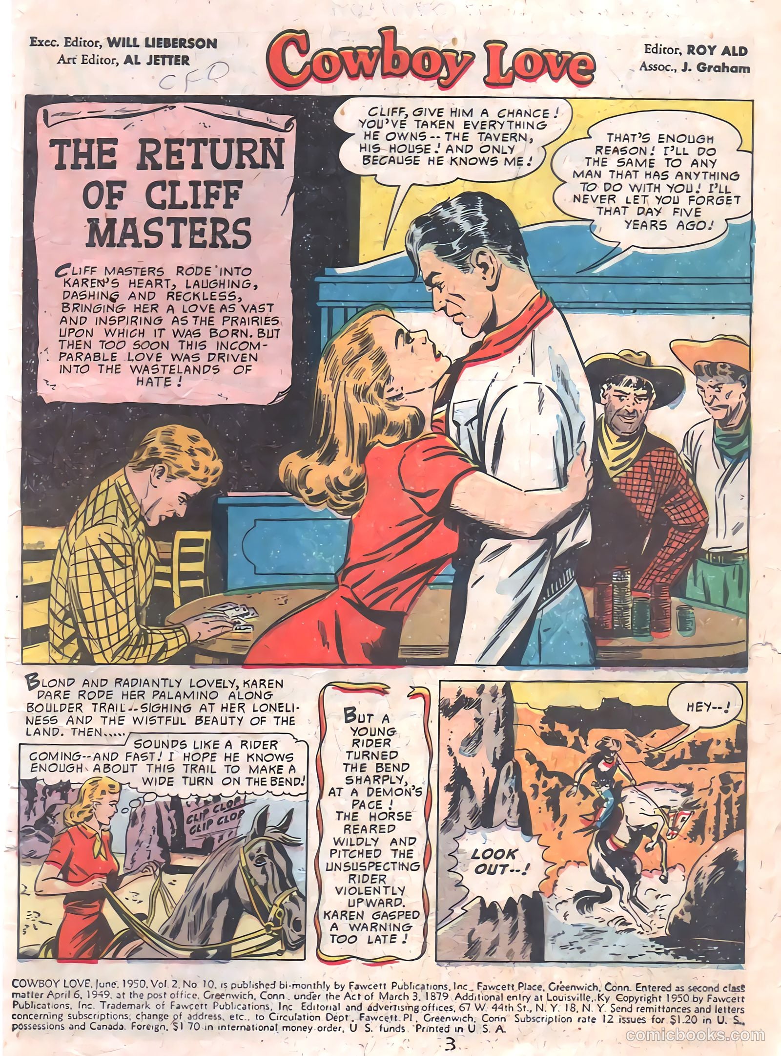 Cowboy Love #10 (1950) — page 2 of 45