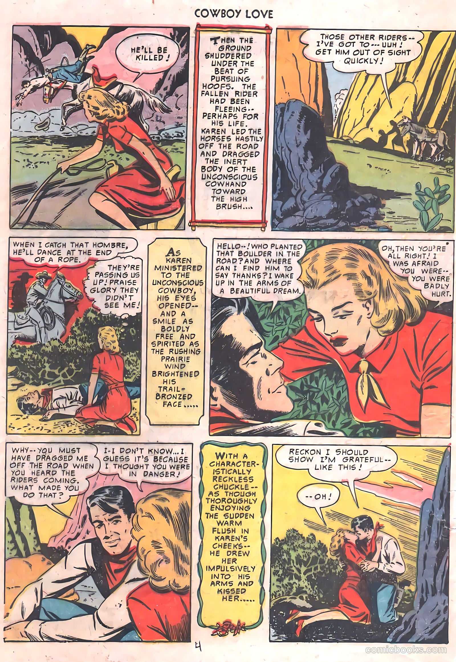 Cowboy Love #10 (1950) — page 3 of 45