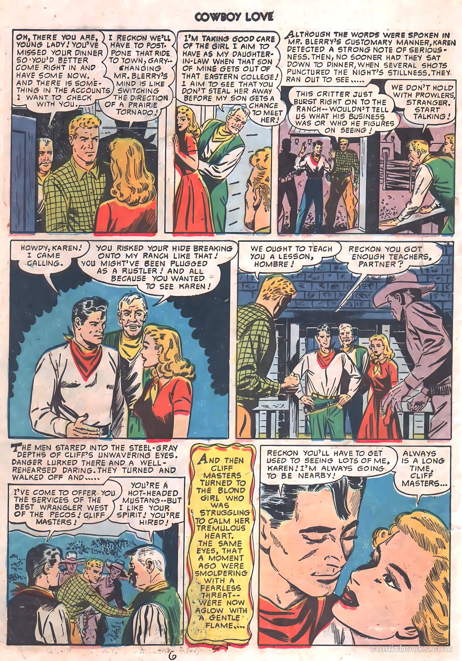 Cowboy Love #10 (1950) — page 5 of 45