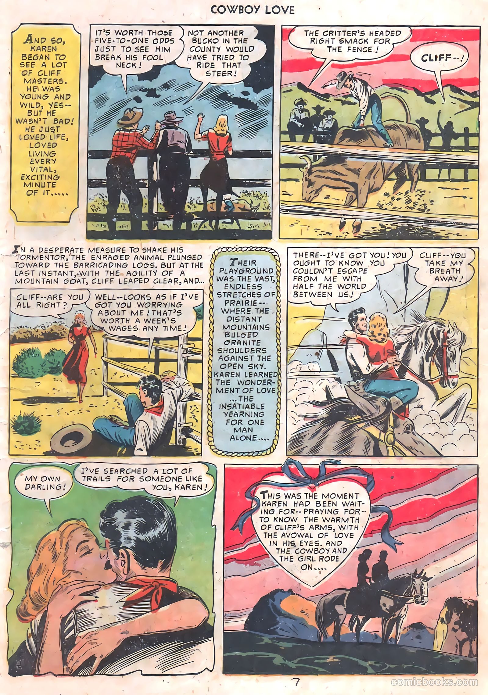Cowboy Love #10 (1950) — page 6 of 45