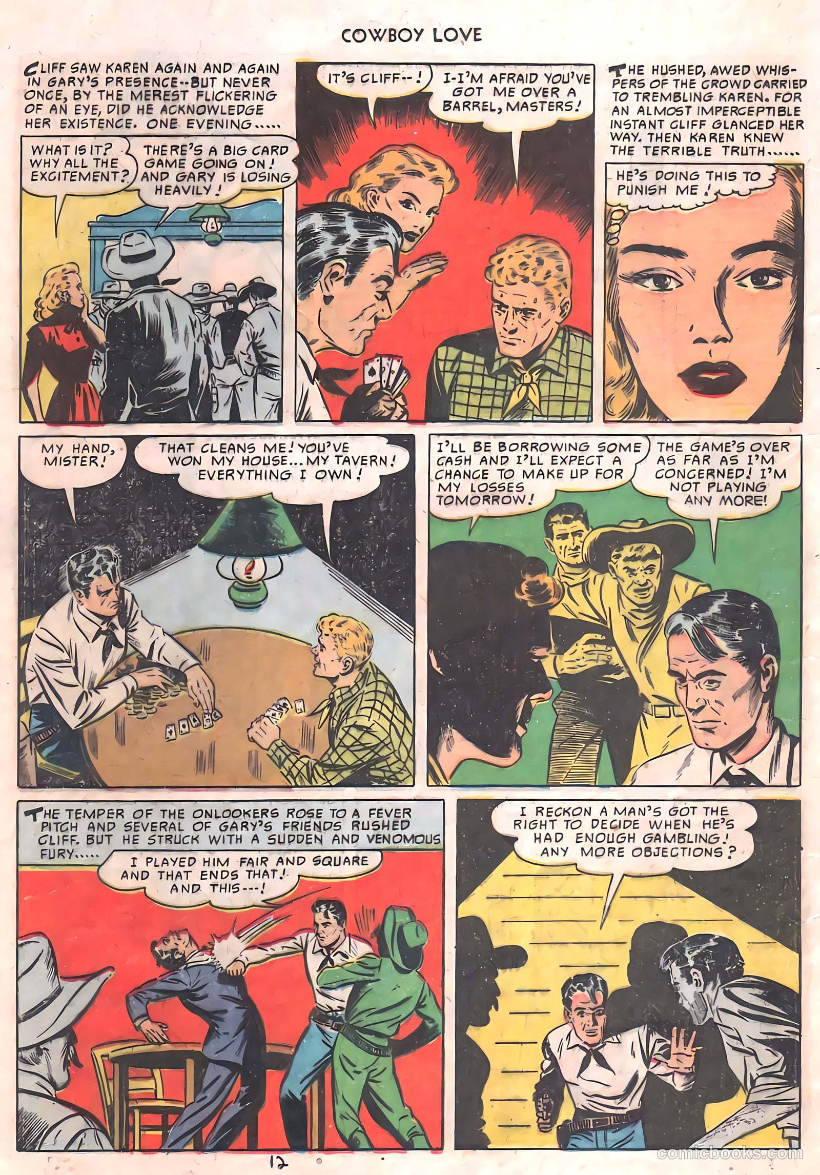 Cowboy Love #10 (1950) — page 11 of 45