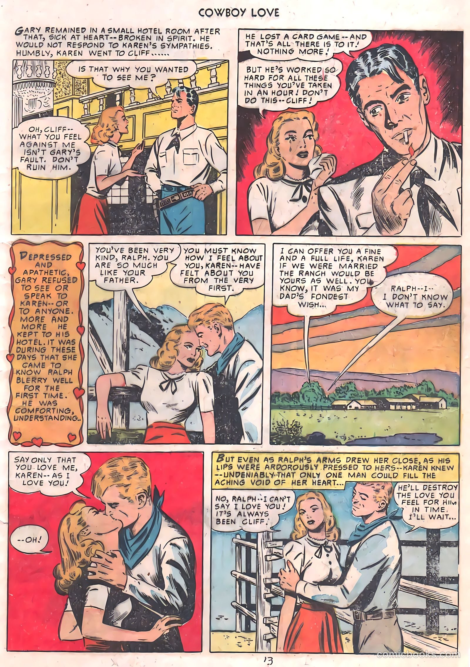 Cowboy Love #10 (1950) — page 12 of 45