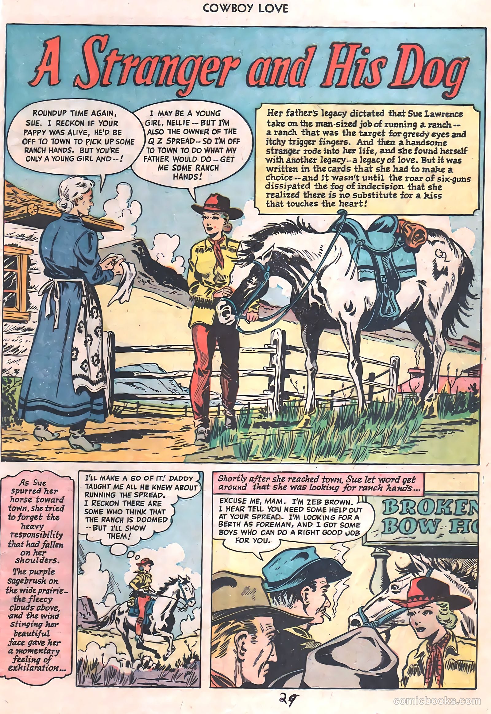Cowboy Love #10 (1950) — page 24 of 45
