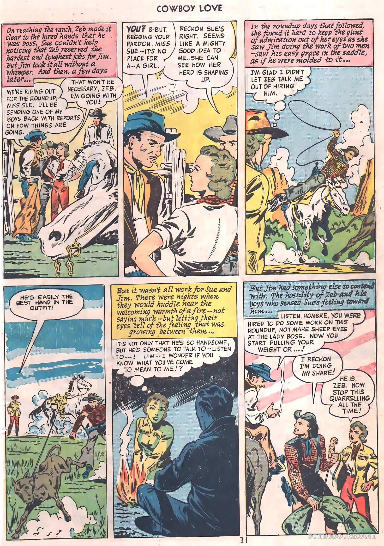 Cowboy Love #10 (1950) — page 26 of 45