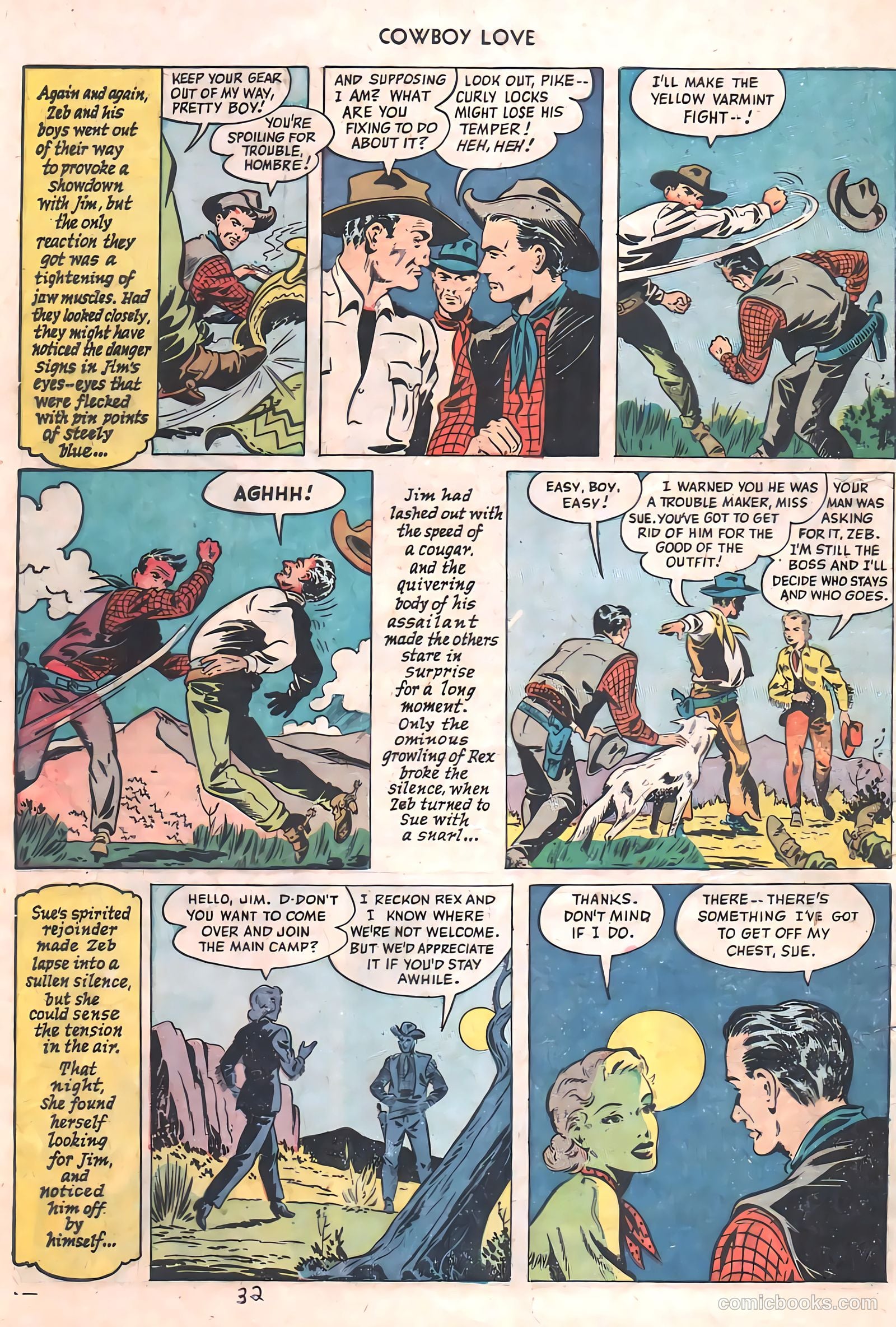 Cowboy Love #10 (1950) — page 27 of 45