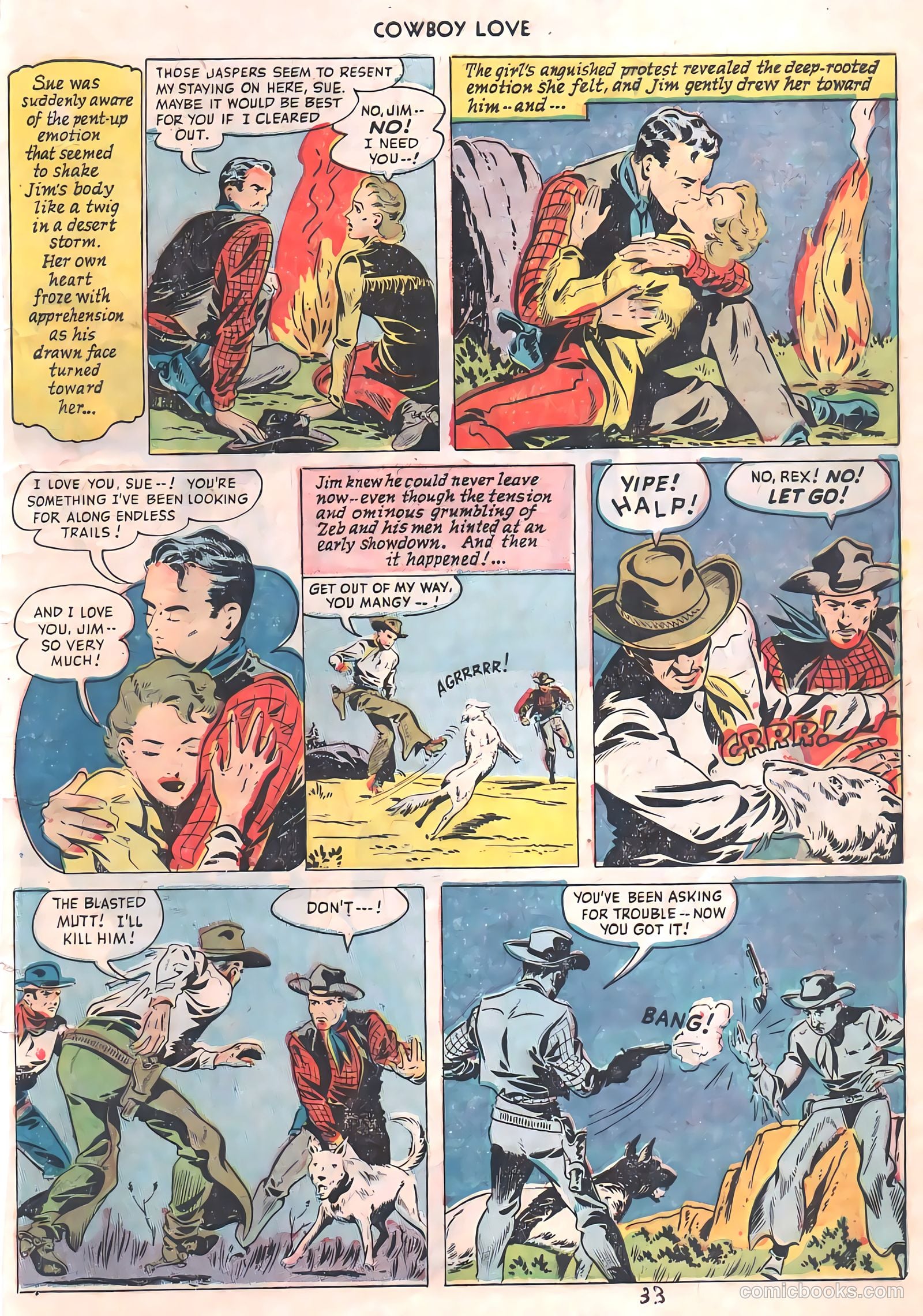 Cowboy Love #10 (1950) — page 28 of 45