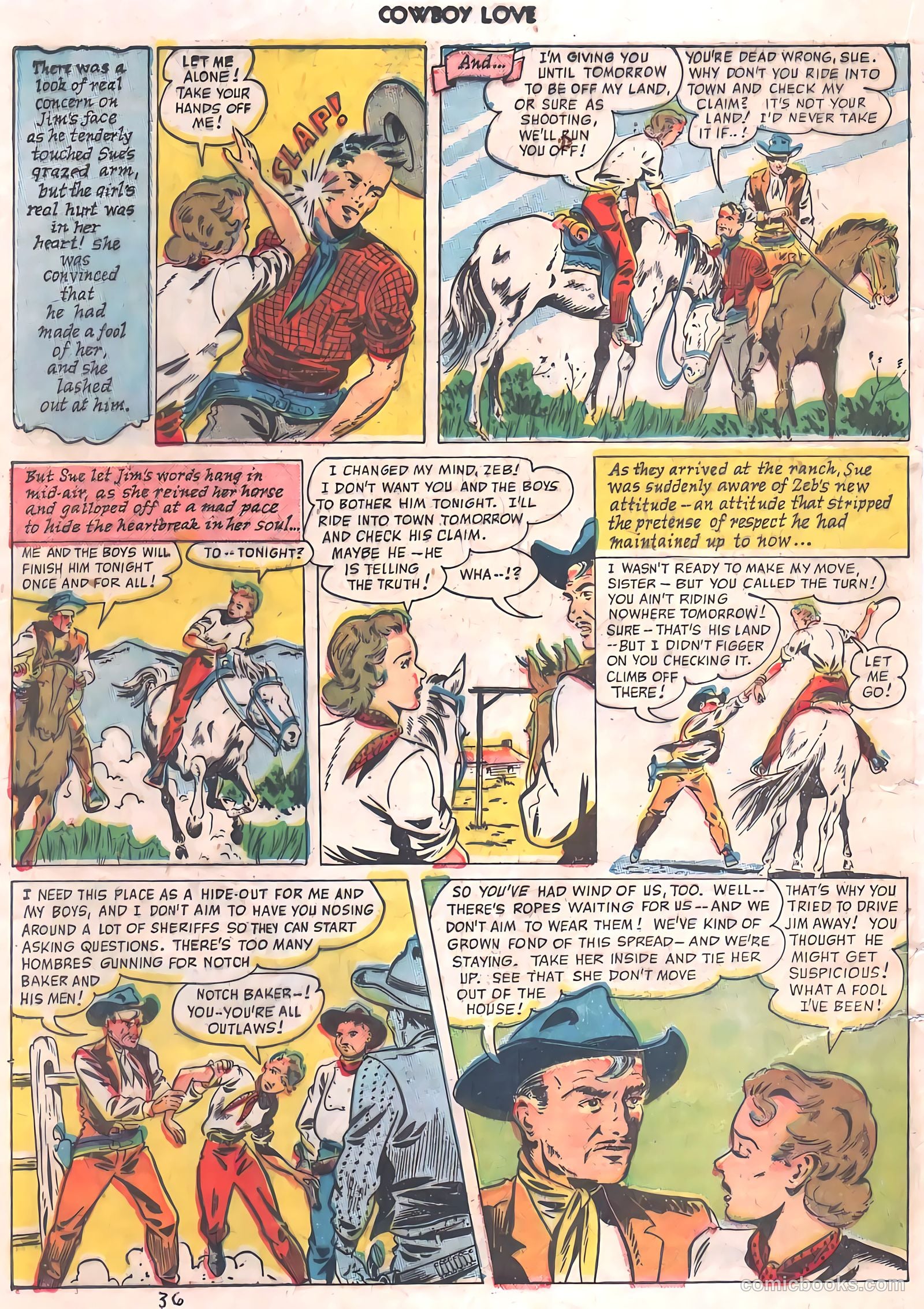 Cowboy Love #10 (1950) — page 31 of 45