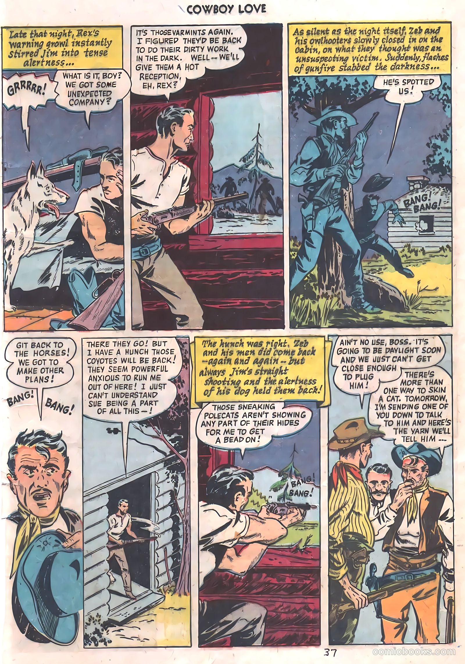 Cowboy Love #10 (1950) — page 32 of 45
