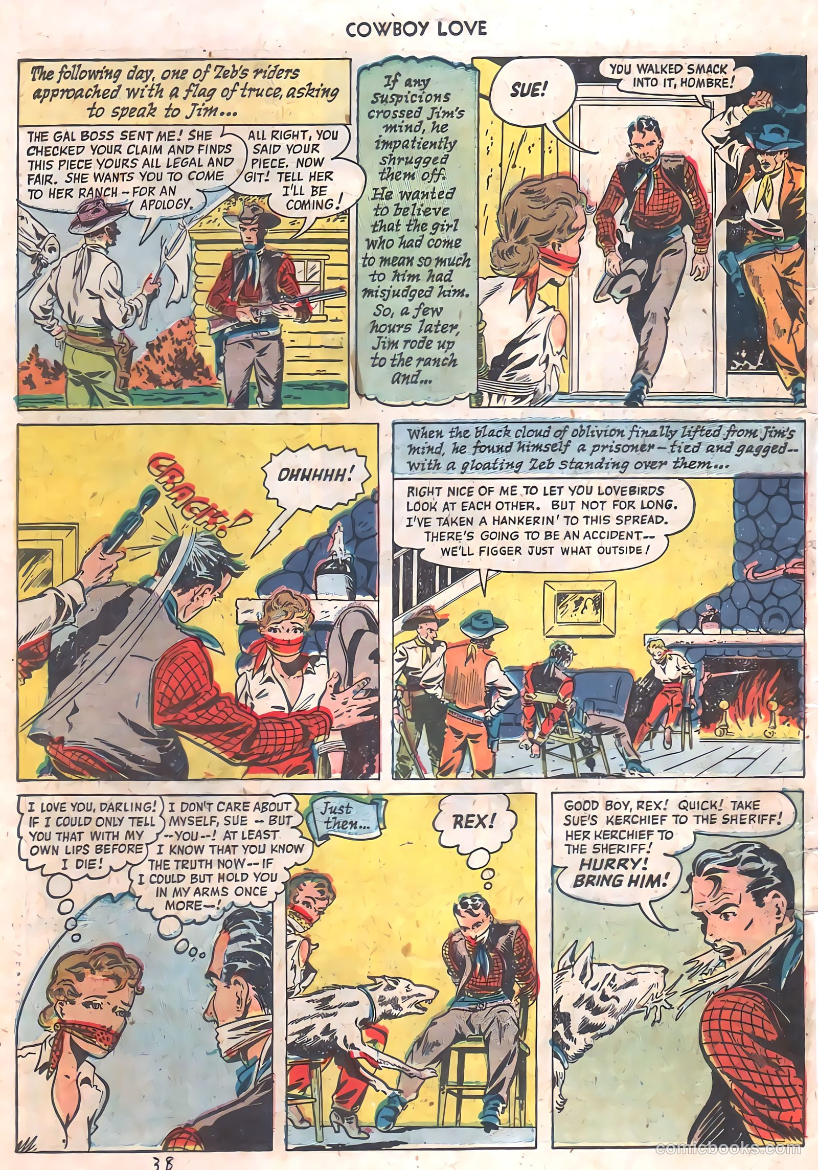 Cowboy Love #10 (1950) — page 33 of 45