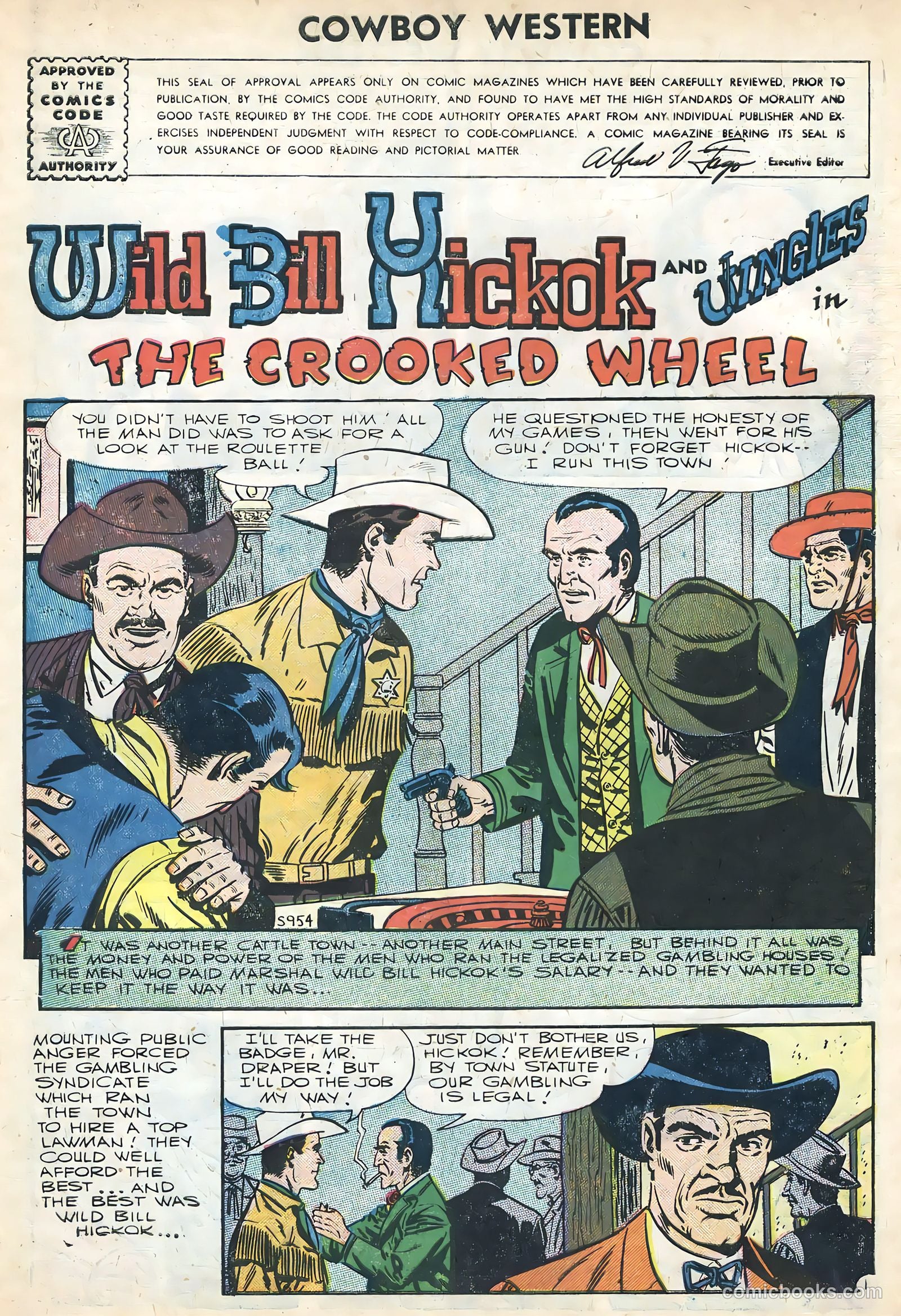 Cowboy Western #61 (1956) — page 3