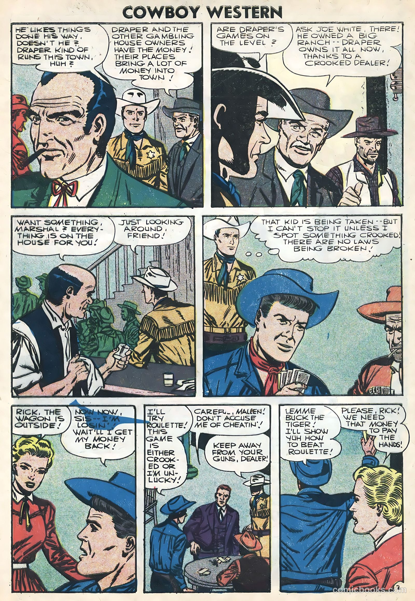 Cowboy Western #61 (1956) — page 4