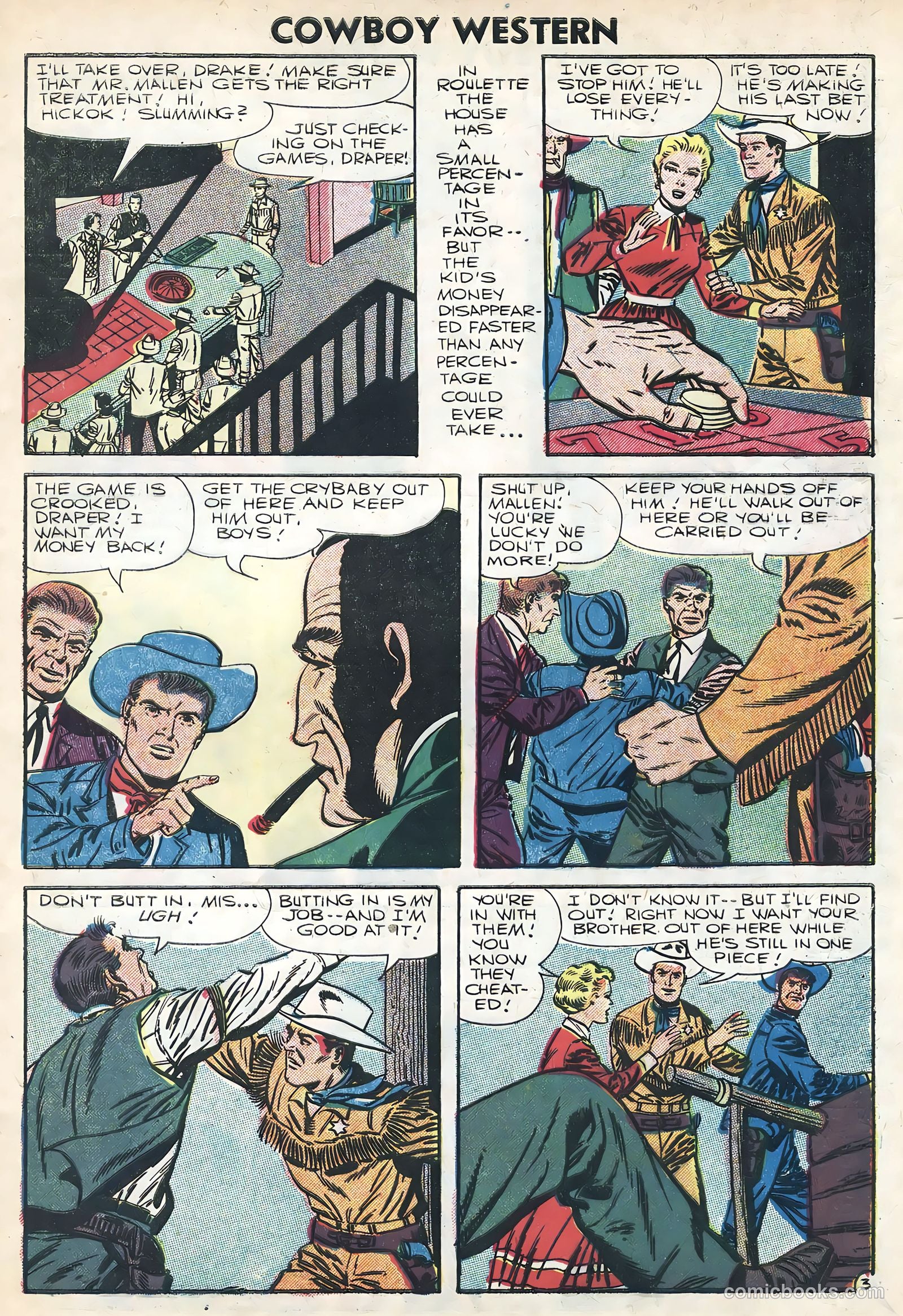 Cowboy Western #61 (1956) — page 5