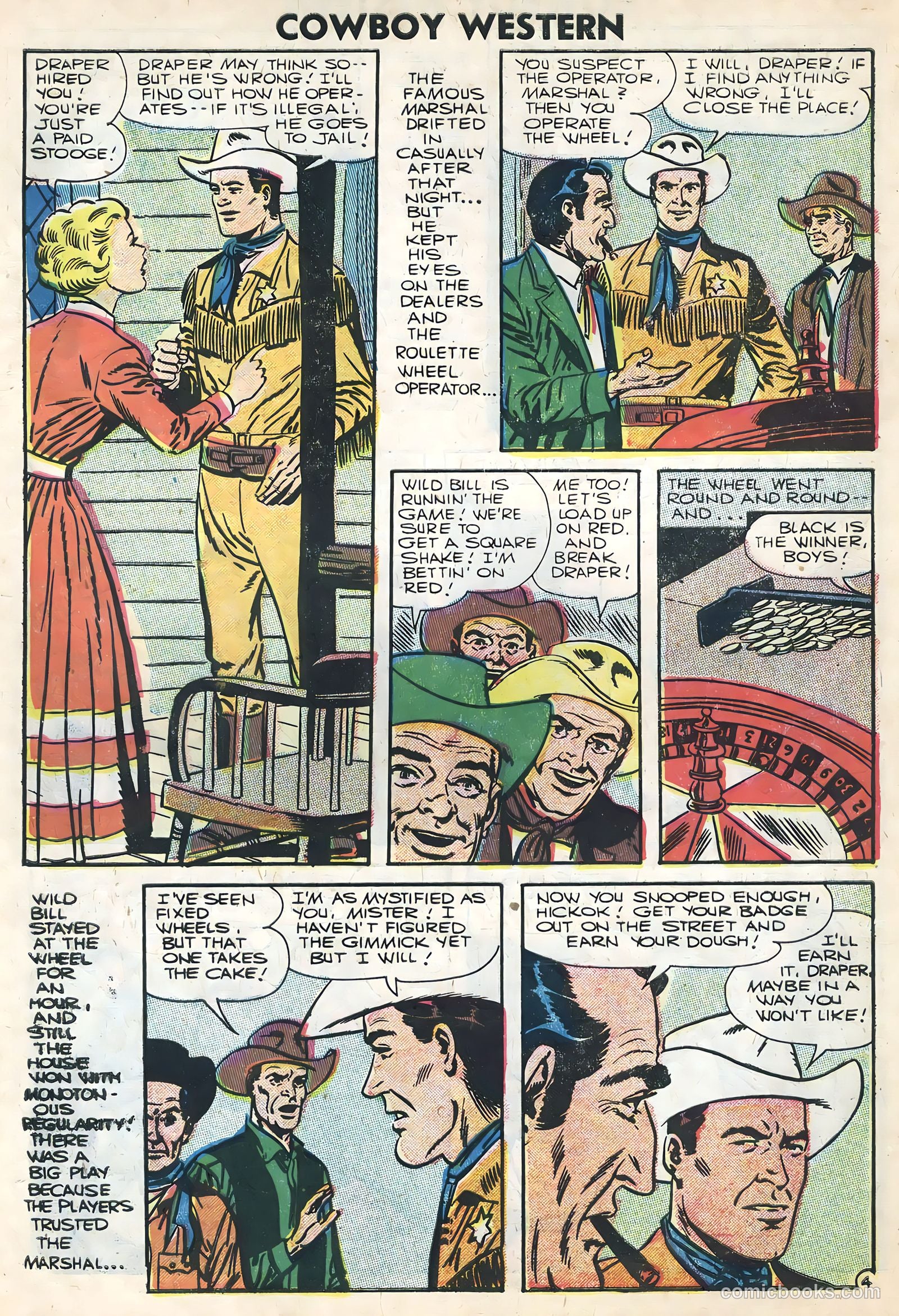 Cowboy Western #61 (1956) — page 6