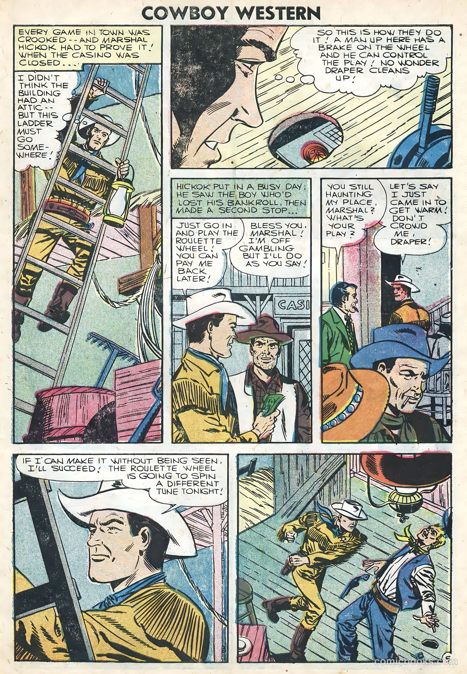 Cowboy Western #61 (1956) — page 7