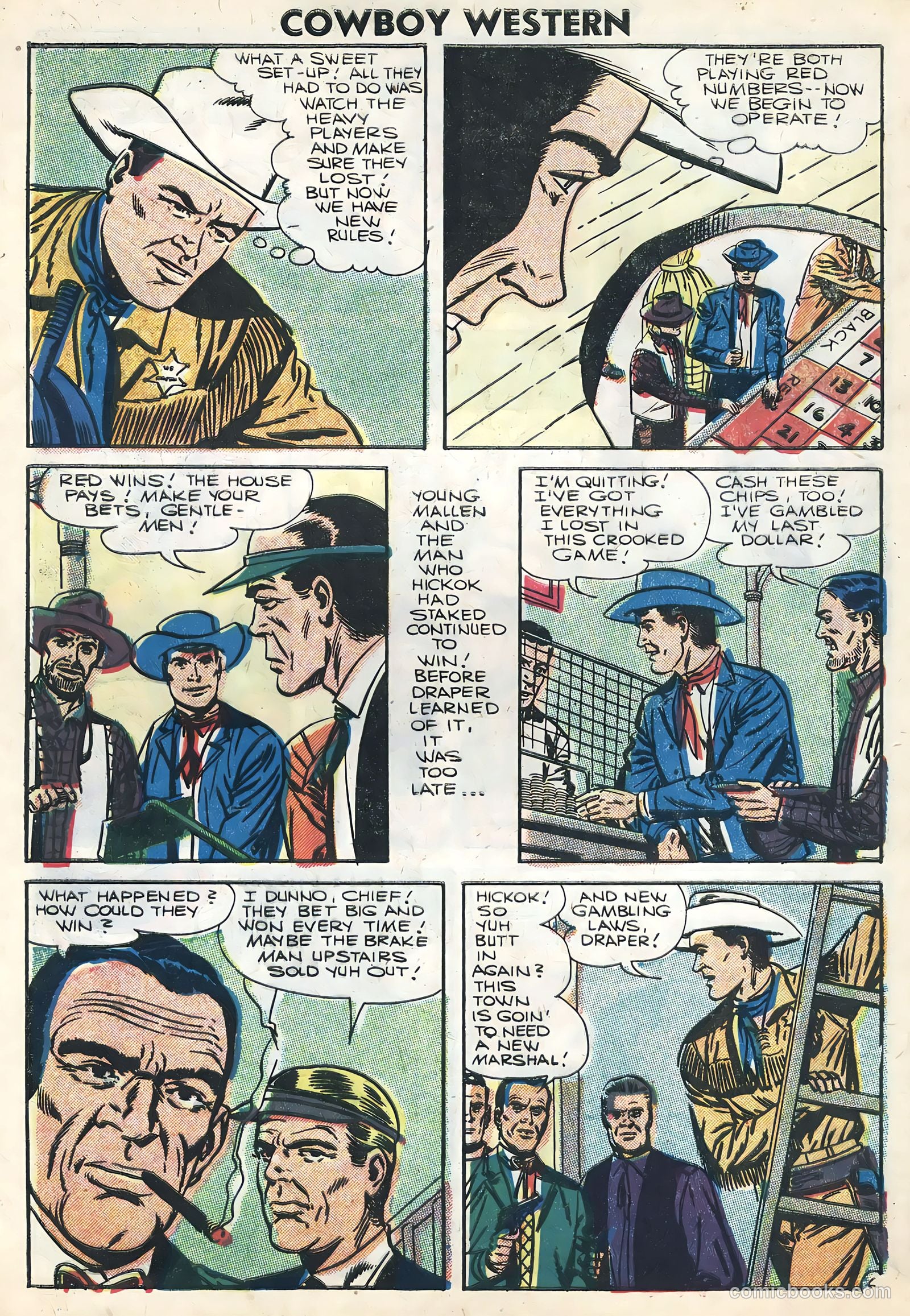 Cowboy Western #61 (1956) — page 8