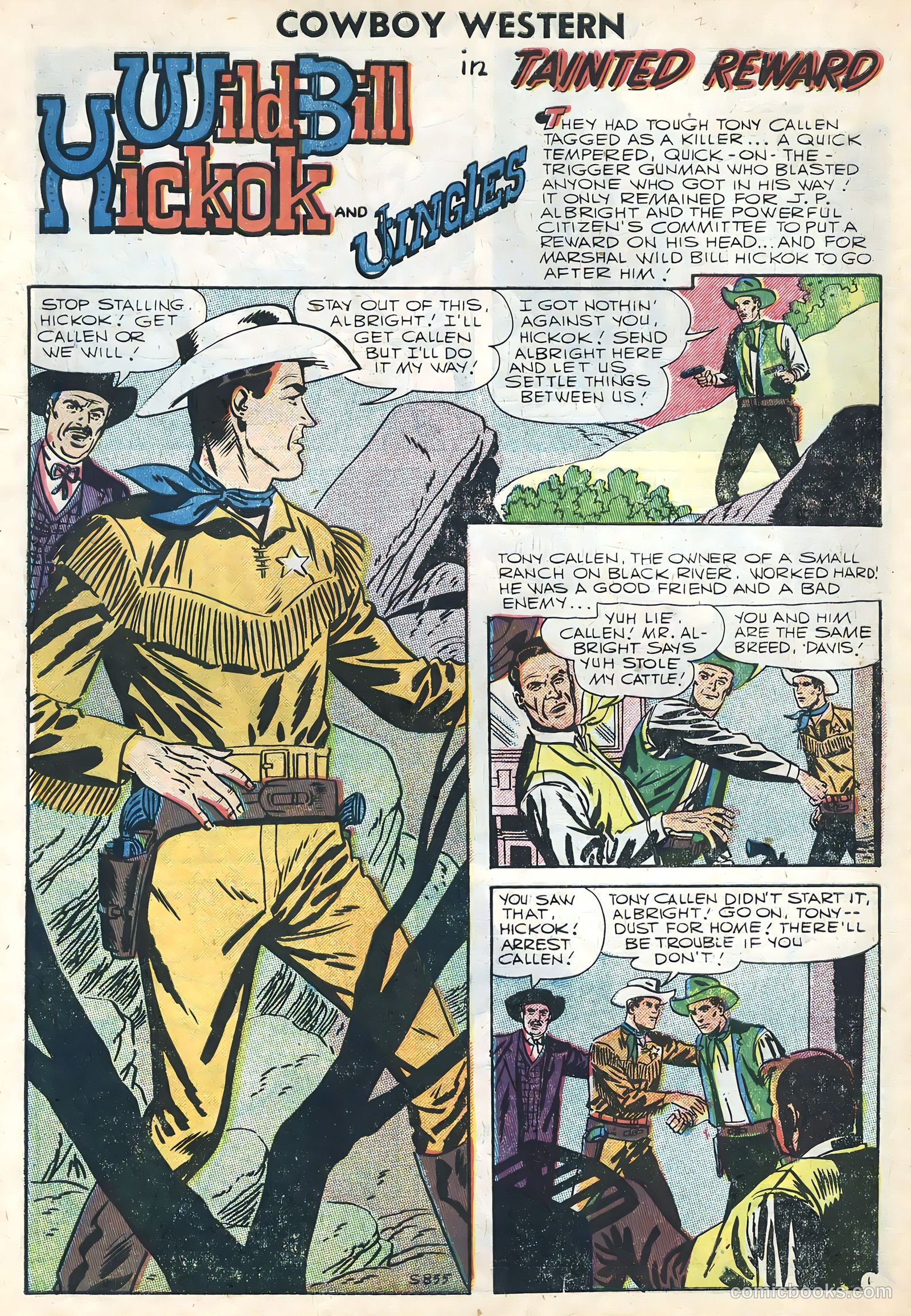 Cowboy Western #61 (1956) — page 10