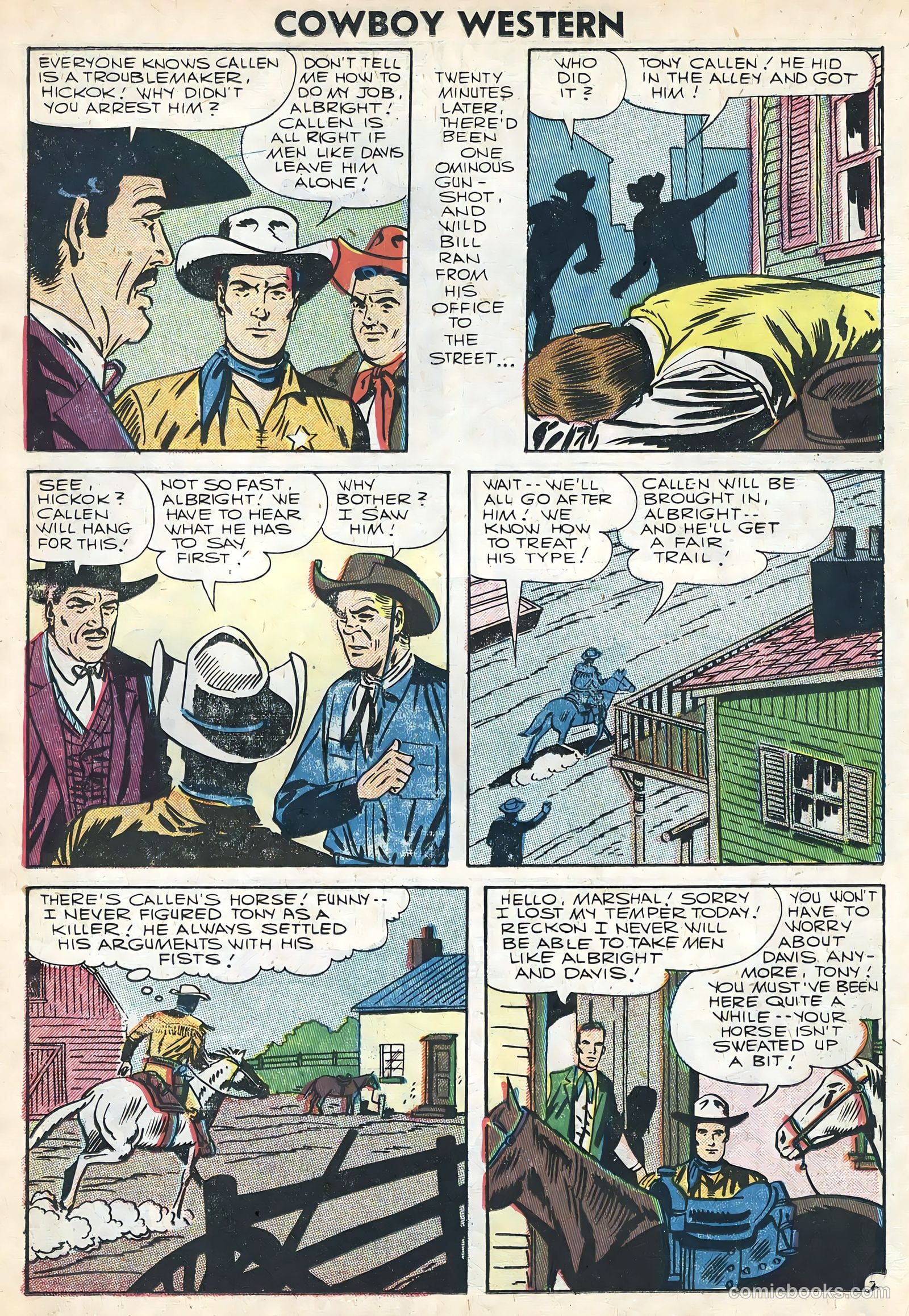 Cowboy Western #61 (1956) — page 11