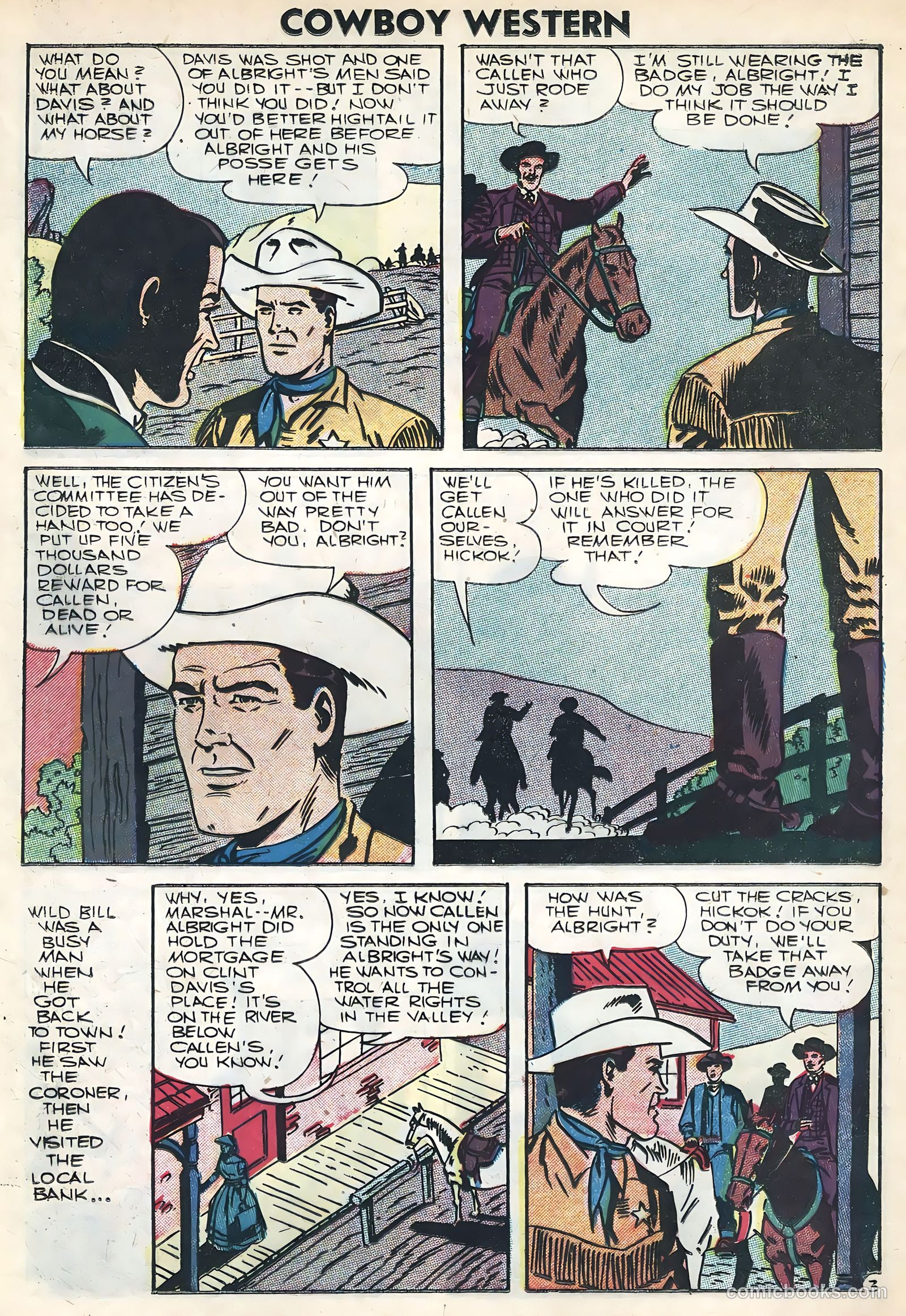 Cowboy Western #61 (1956) — page 12