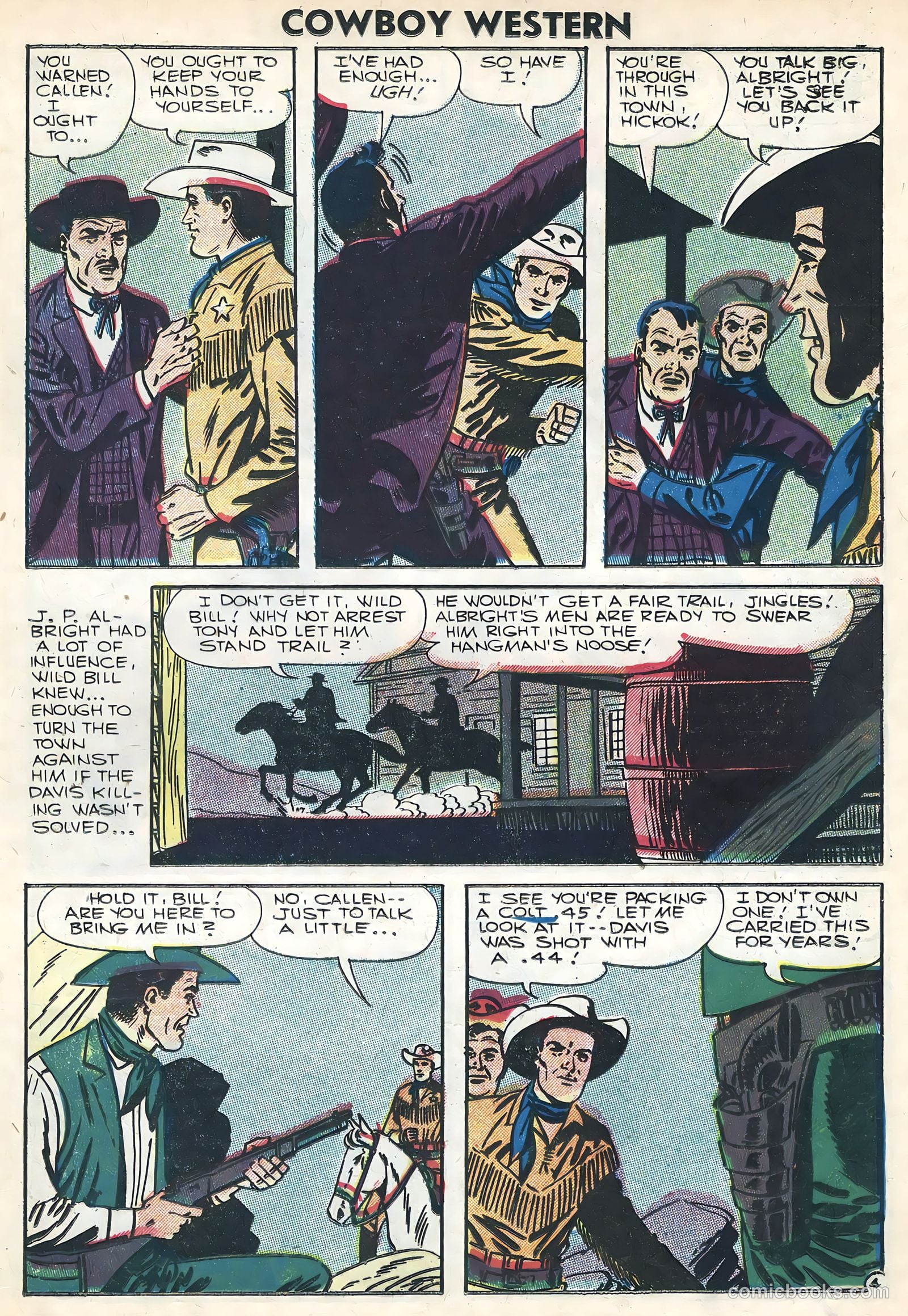 Cowboy Western #61 (1956) — page 13