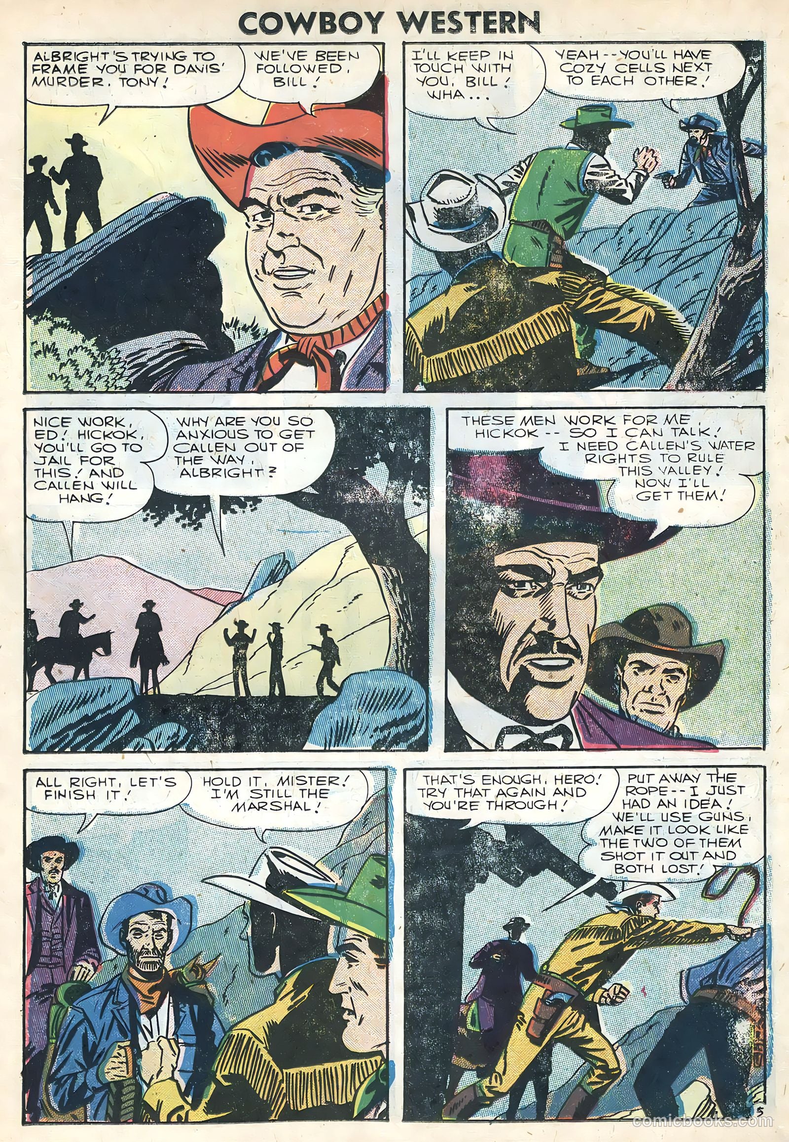 Cowboy Western #61 (1956) — page 14