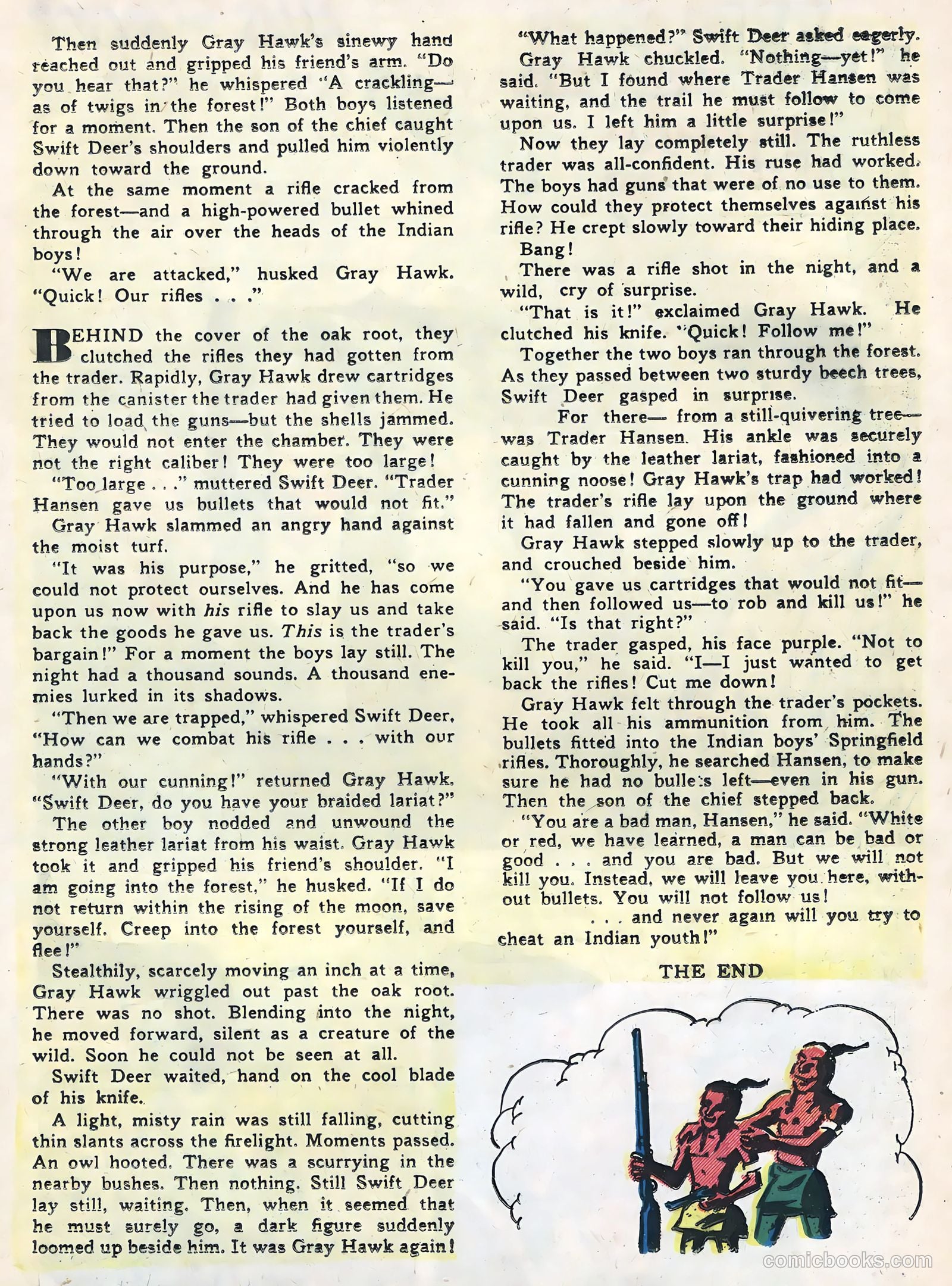 Cowboy Western #61 (1956) — page 17