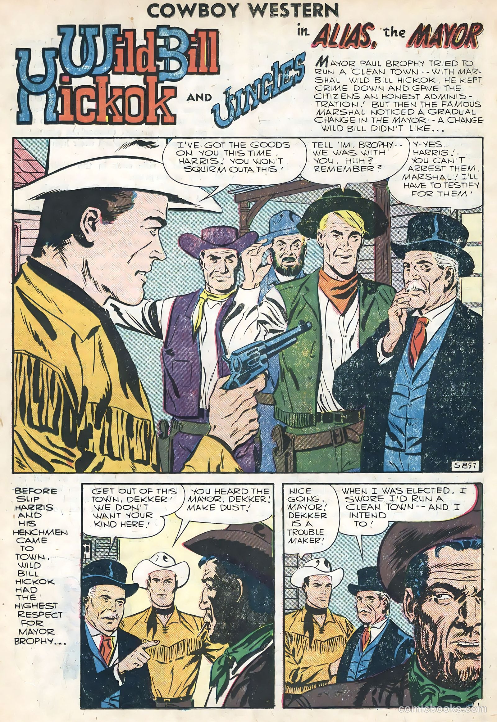 Cowboy Western #61 (1956) — page 18