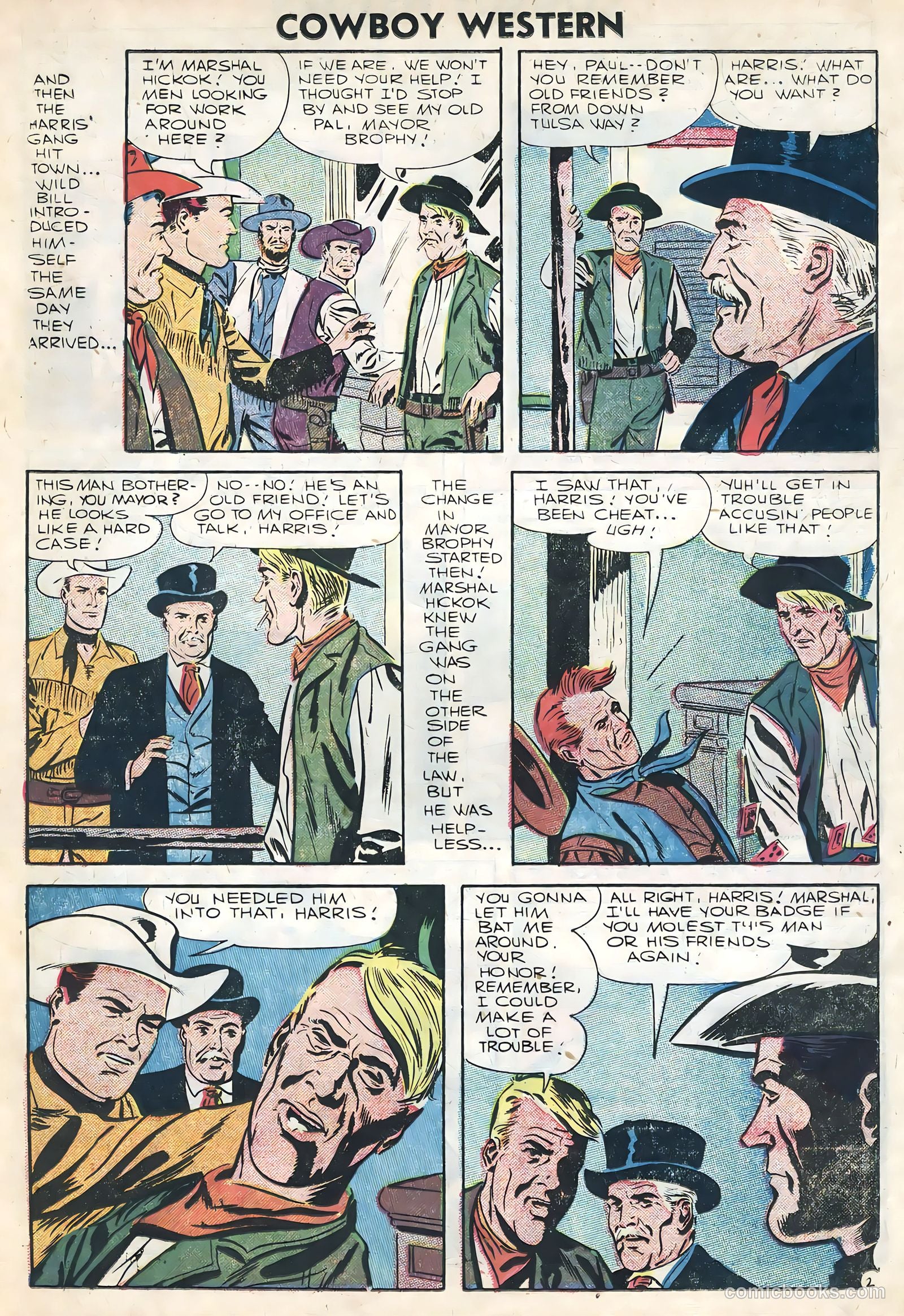 Cowboy Western #61 (1956) — page 19
