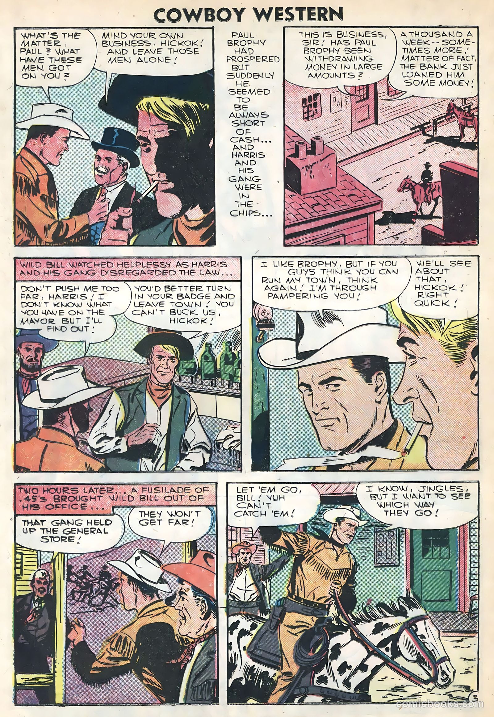 Cowboy Western #61 (1956) — page 20