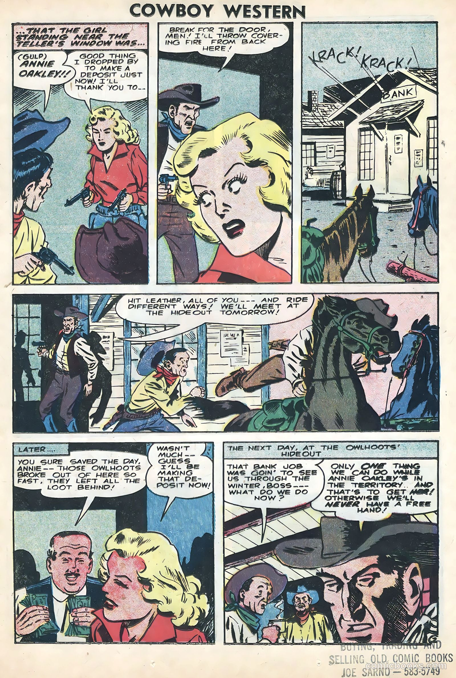 Cowboy Western #61 (1956) — page 25