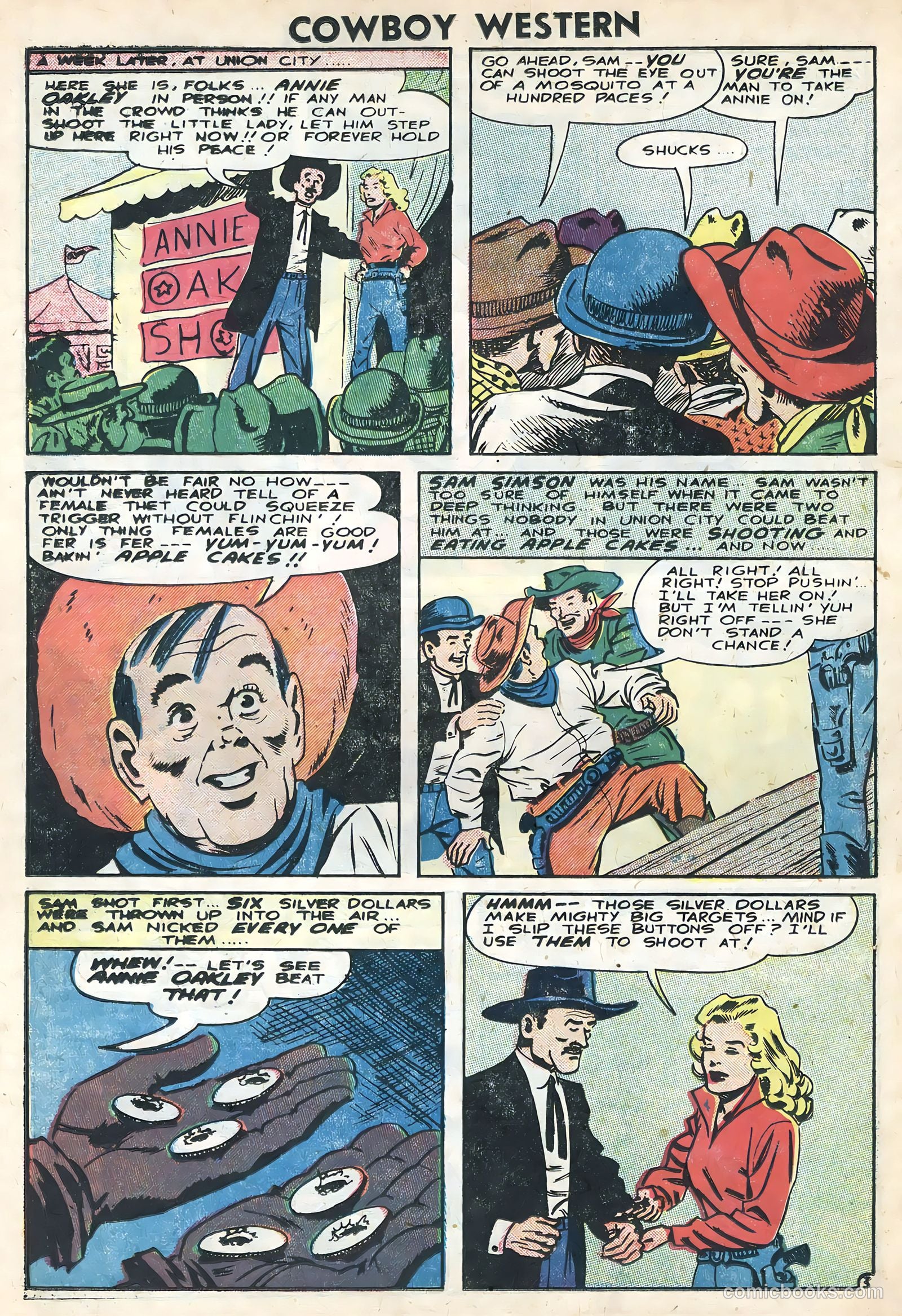 Cowboy Western #61 (1956) — page 26