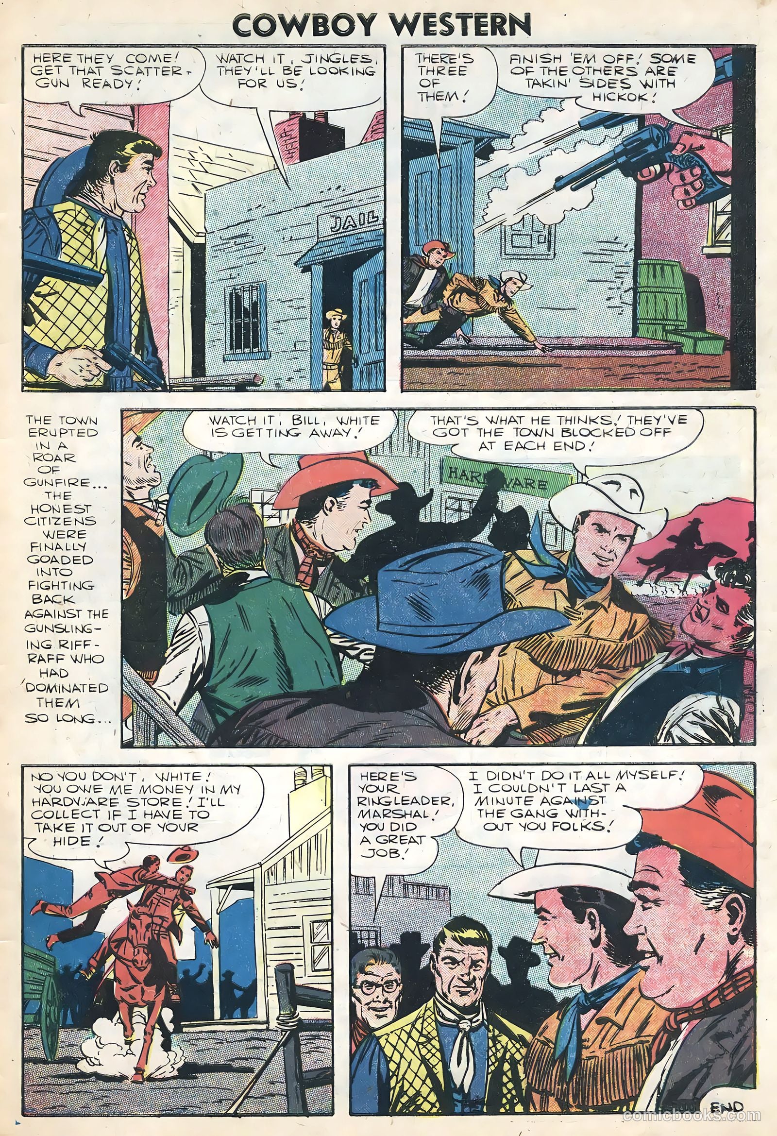 Cowboy Western #61 (1956) — page 33